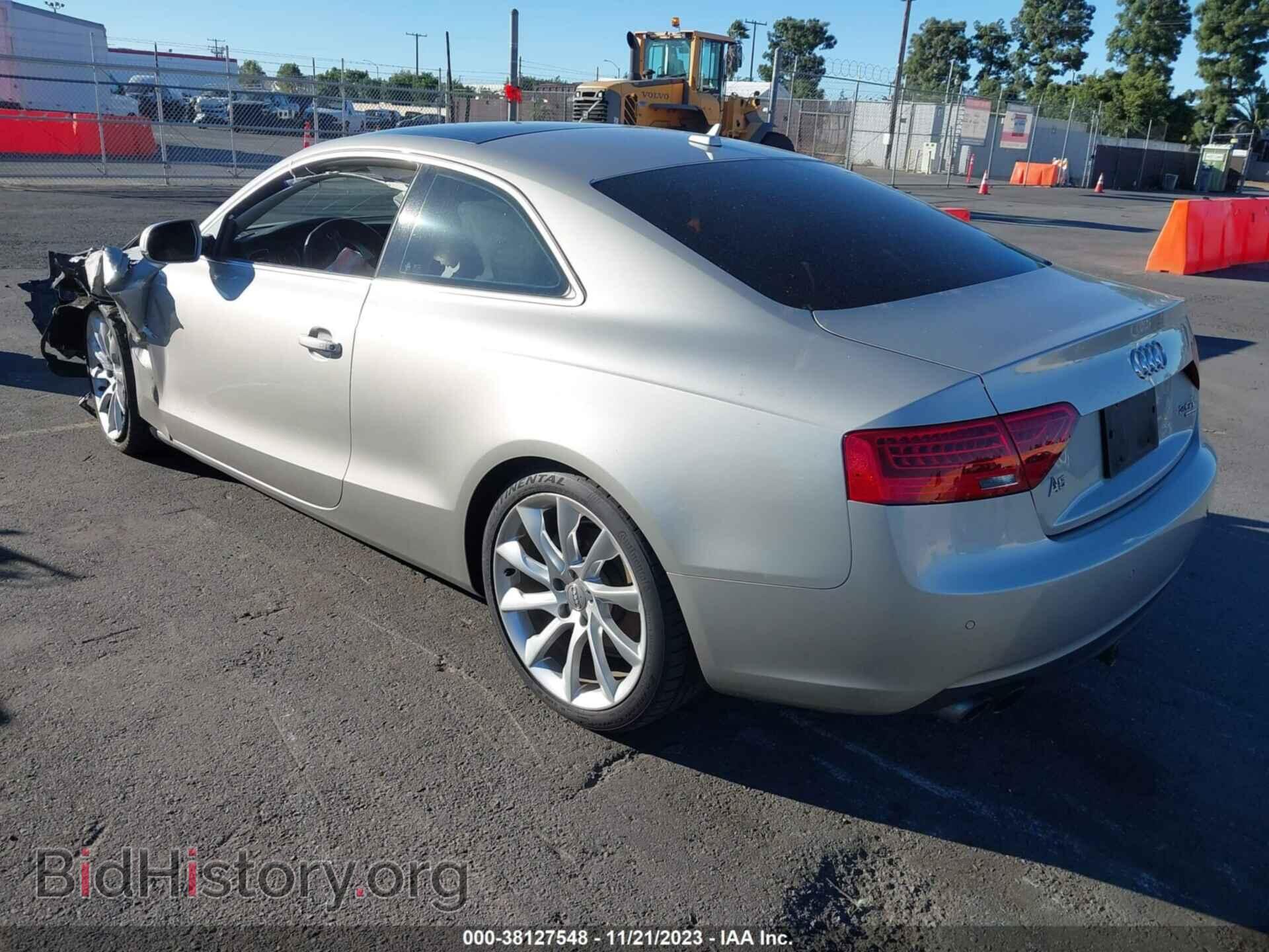 2013 AUDI A5 - VIN: WAULFAFR7DA020444 - Фото 3