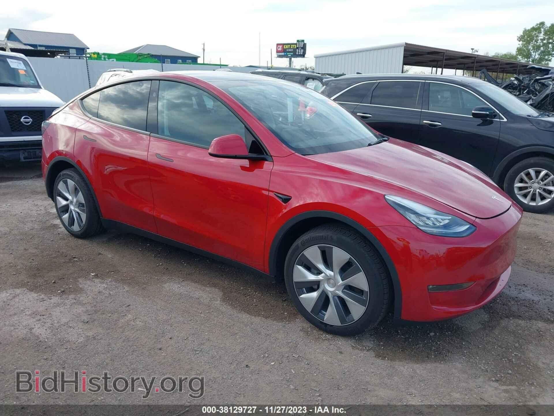Фотография 7SAYGDEE9PA154728 - TESLA MODEL Y 2023