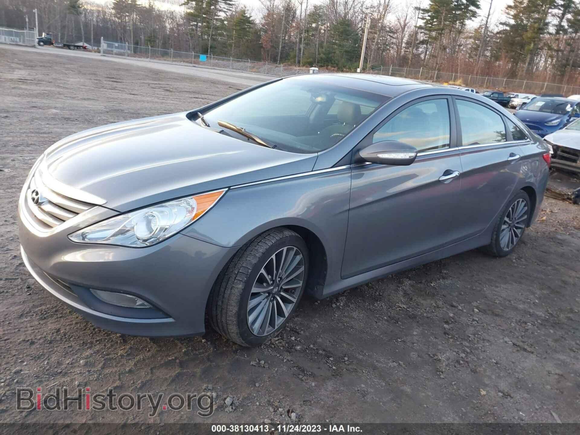 2014 HYUNDAI SONATA - VIN: 5NPEC4AB4EH855704 - Фото 2
