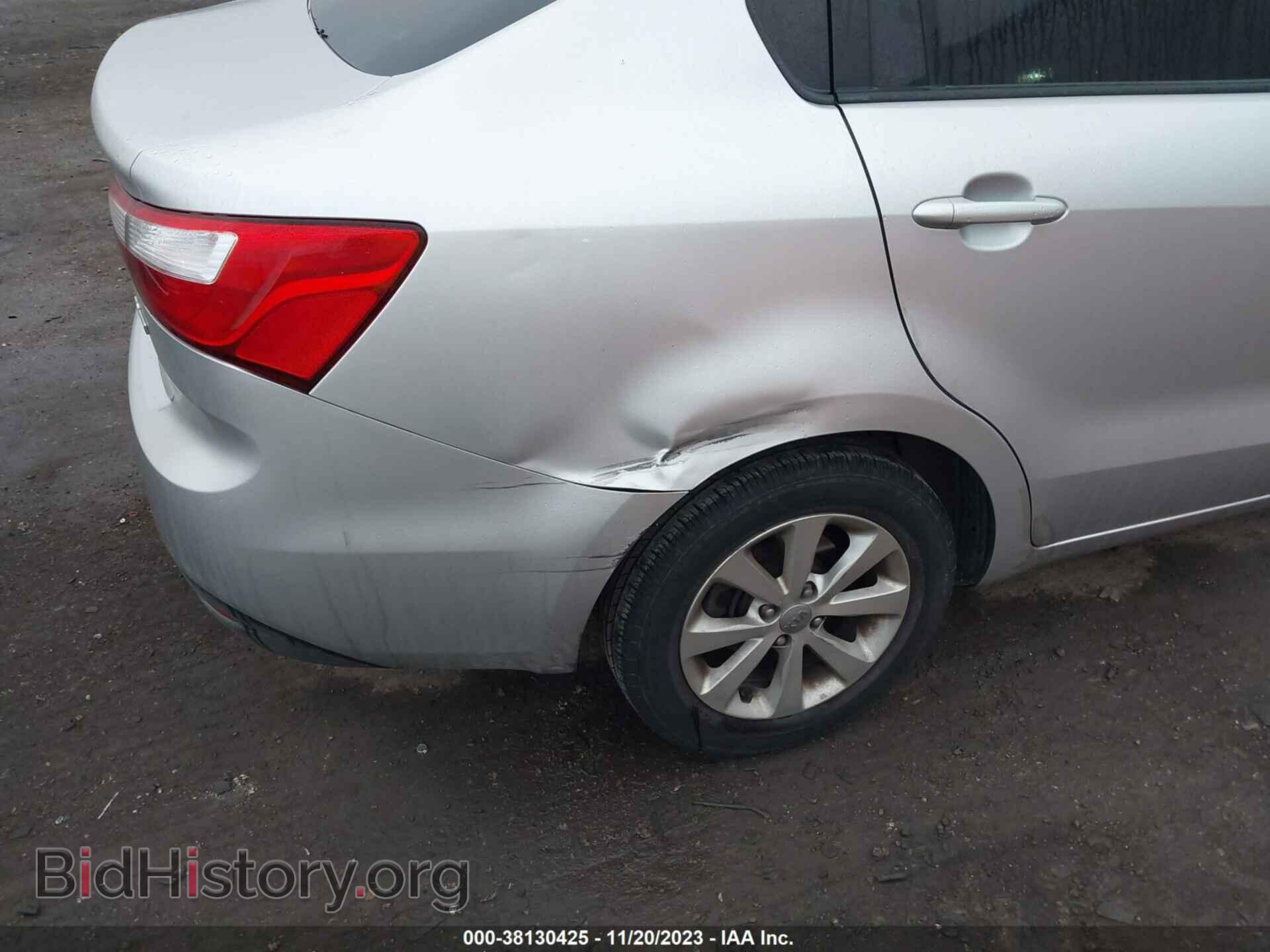 2013 KIA RIO - VIN: KNADN4A36D6096249 - Фото 6