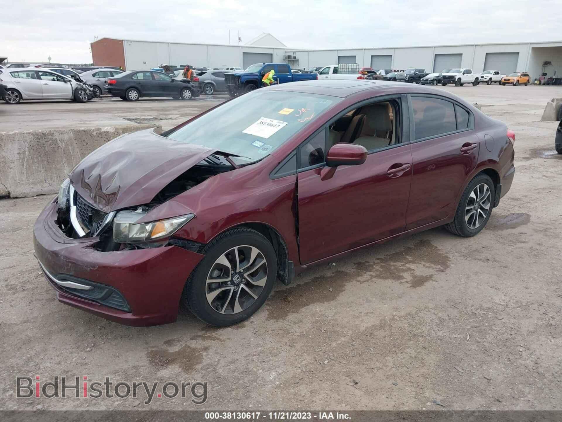 2014 HONDA CIVIC - VIN: 19XFB2F8XEE024396 - Фото 2