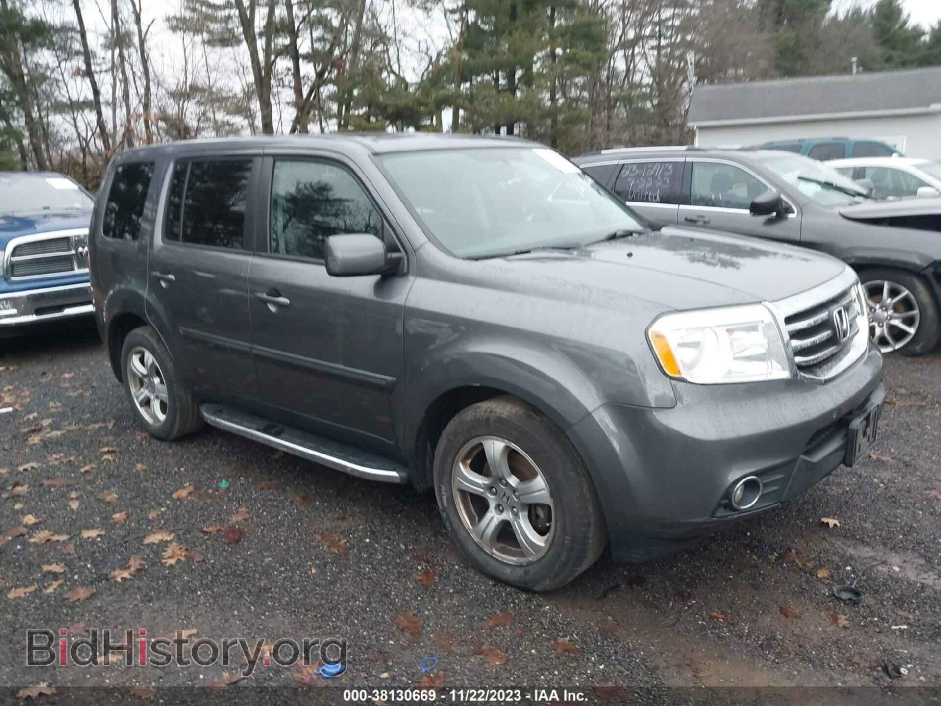 Фотография 5FNYF4H66DB048269 - HONDA PILOT 2013