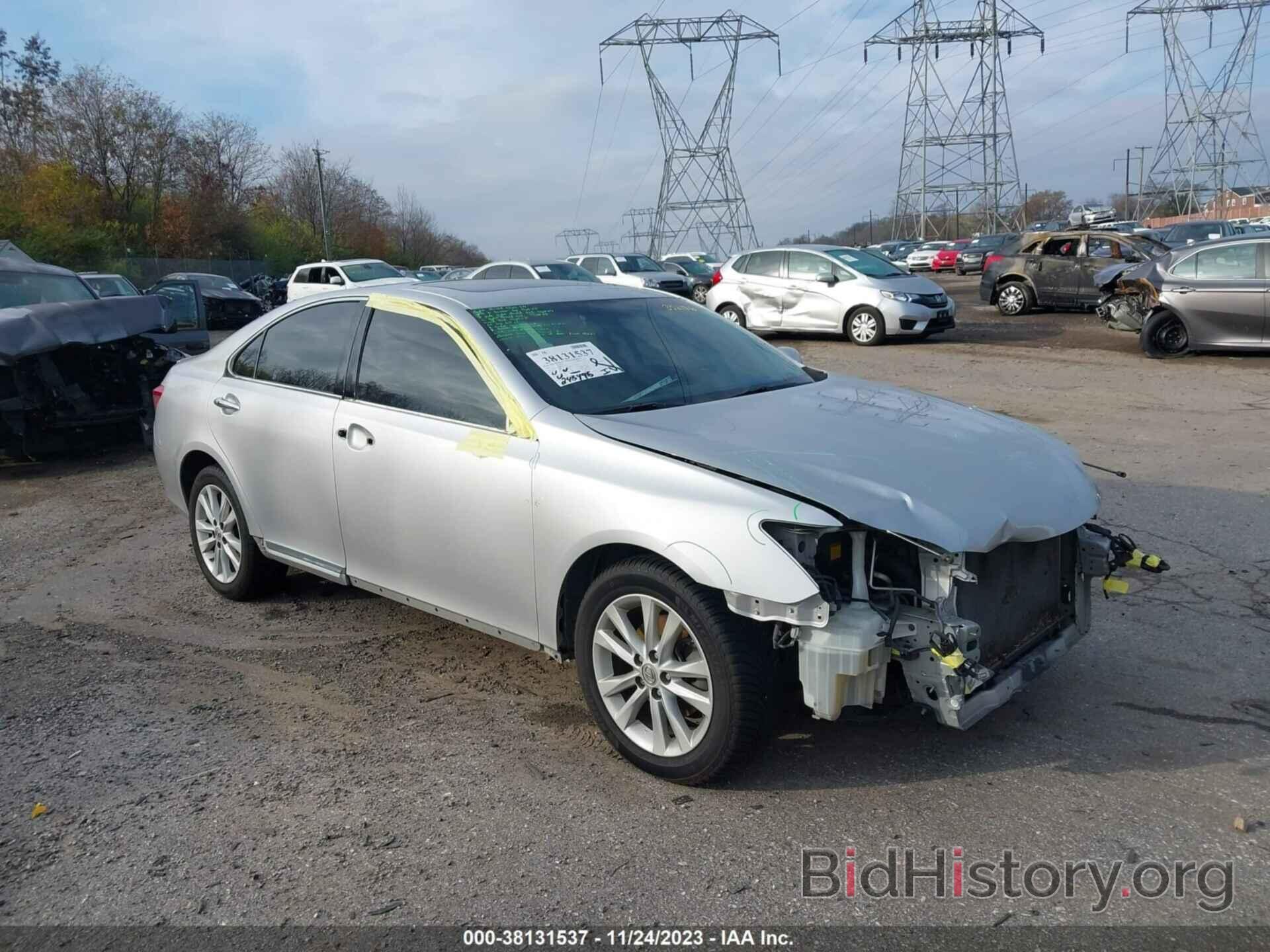 Photo JTHBK1EG0A2352126 - LEXUS ES 350 2010