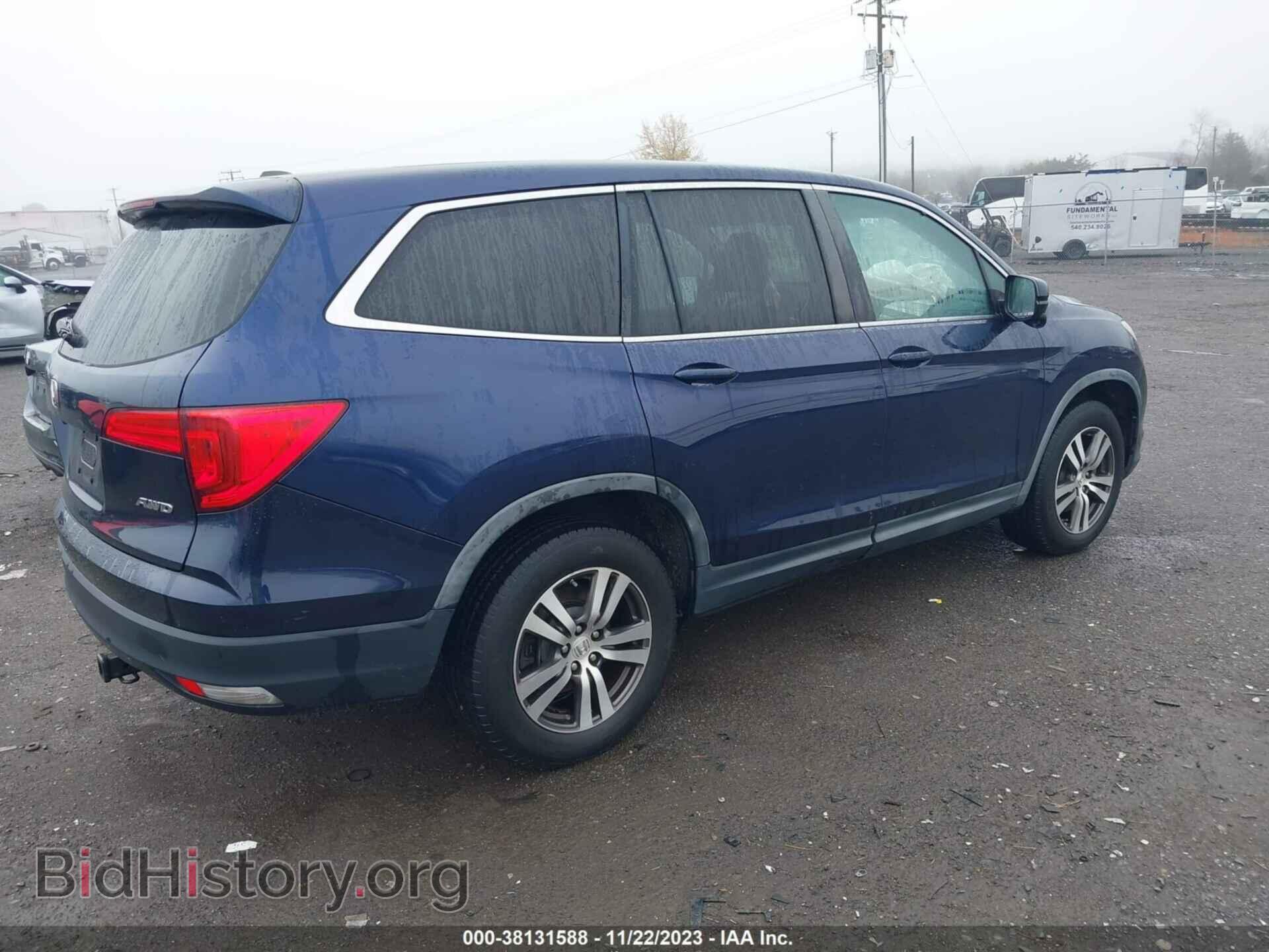 2016 HONDA PILOT - VIN: 5FNYF6H59GB040013 - Фото 4