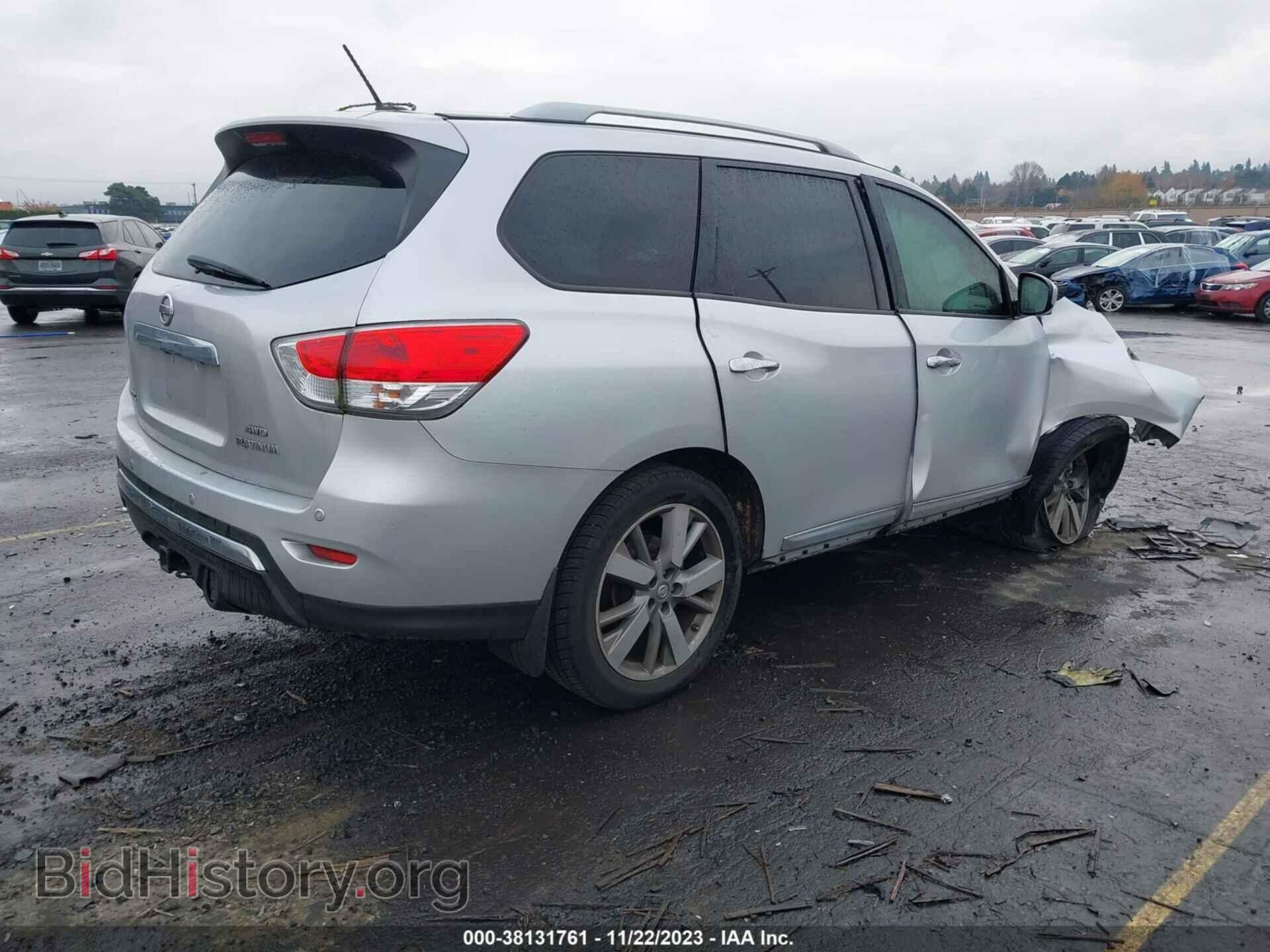 2013 NISSAN PATHFINDER - VIN: 5N1AR2MM4DC668628 - Фото 4