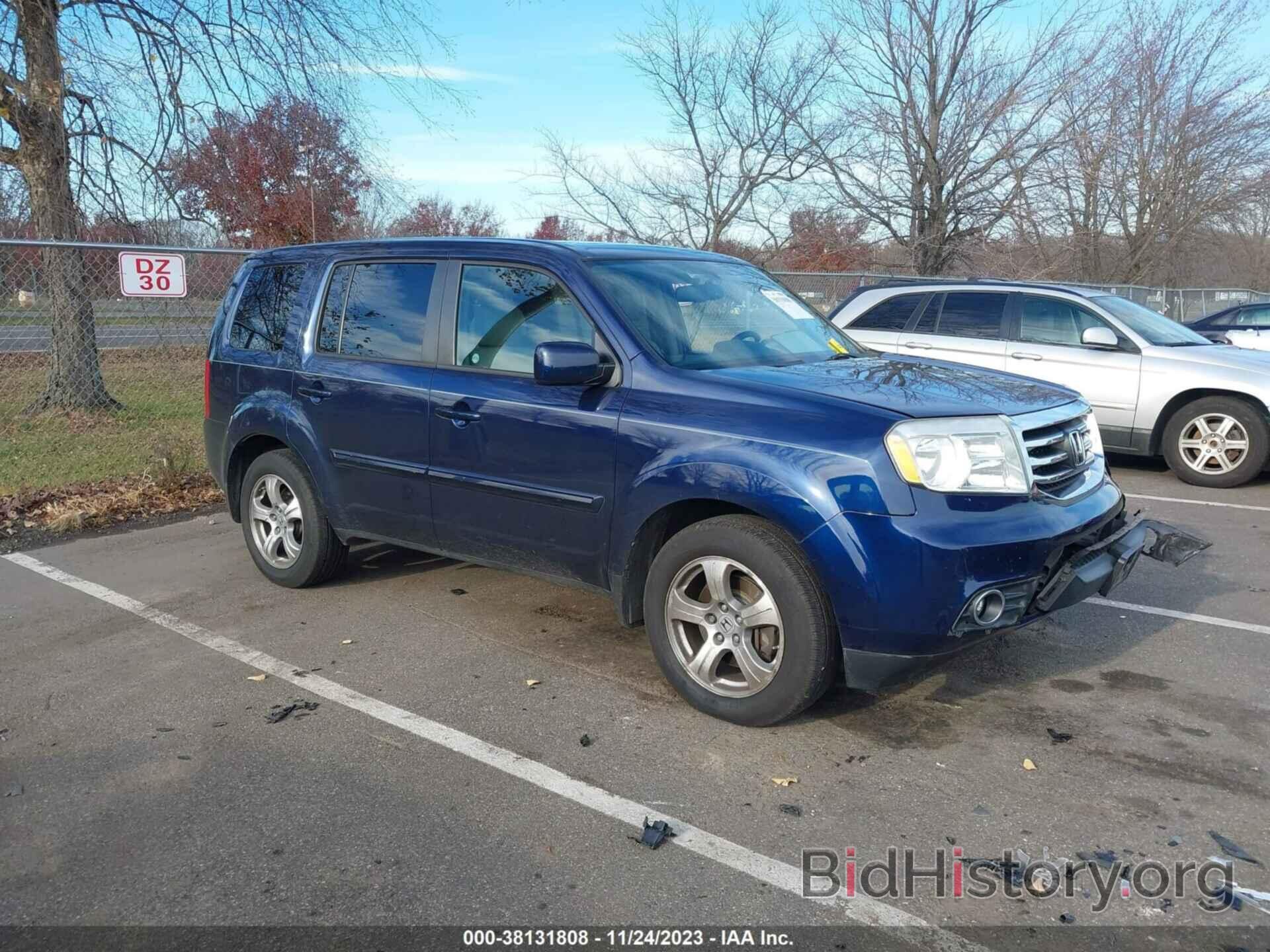 Фотография 5FNYF4H52EB052053 - HONDA PILOT 2014