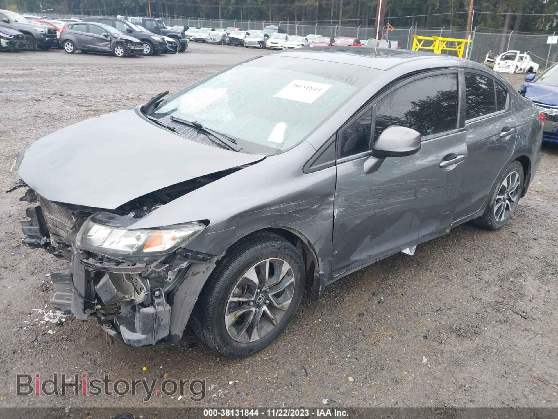 2013 HONDA CIVIC - VIN: 19XFB2F86DE278802 - Фото 2