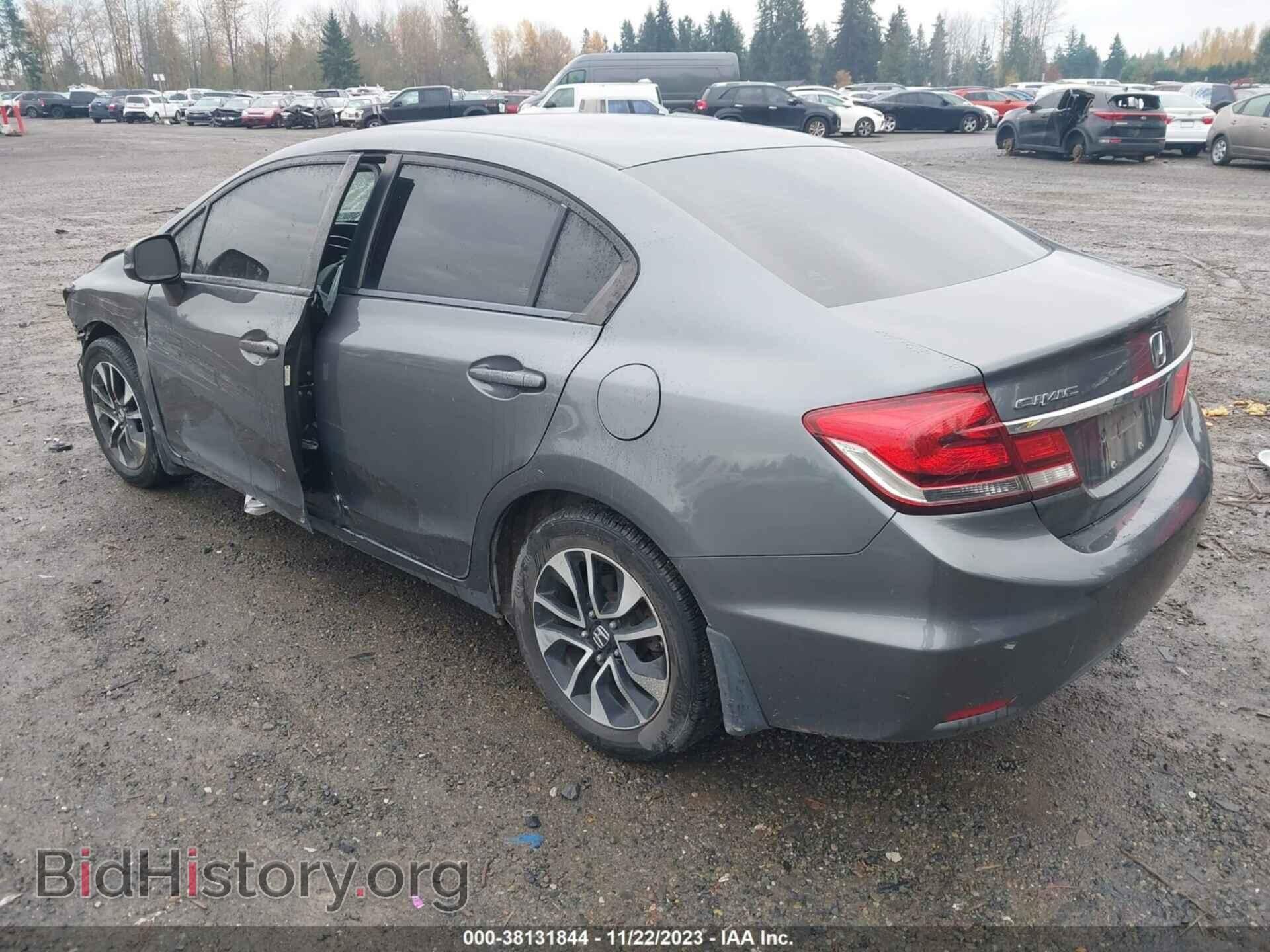2013 HONDA CIVIC - VIN: 19XFB2F86DE278802 - Фото 3