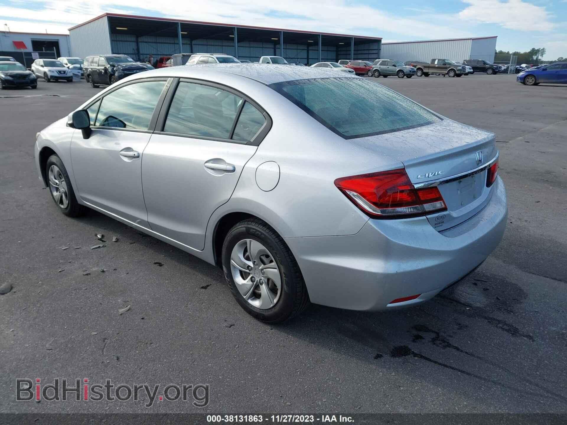 2013 HONDA CIVIC - VIN: 19XFB2F54DE227255 - Фото 3