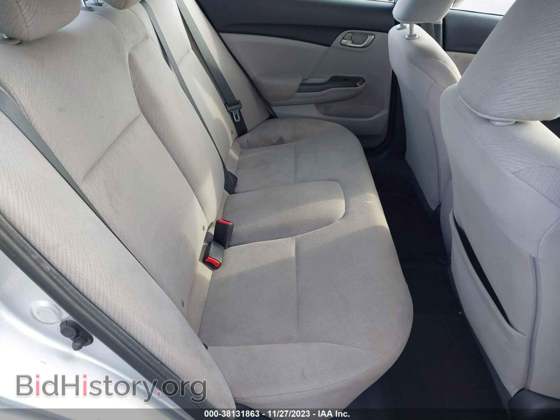2013 HONDA CIVIC - VIN: 19XFB2F54DE227255 - Фото 8