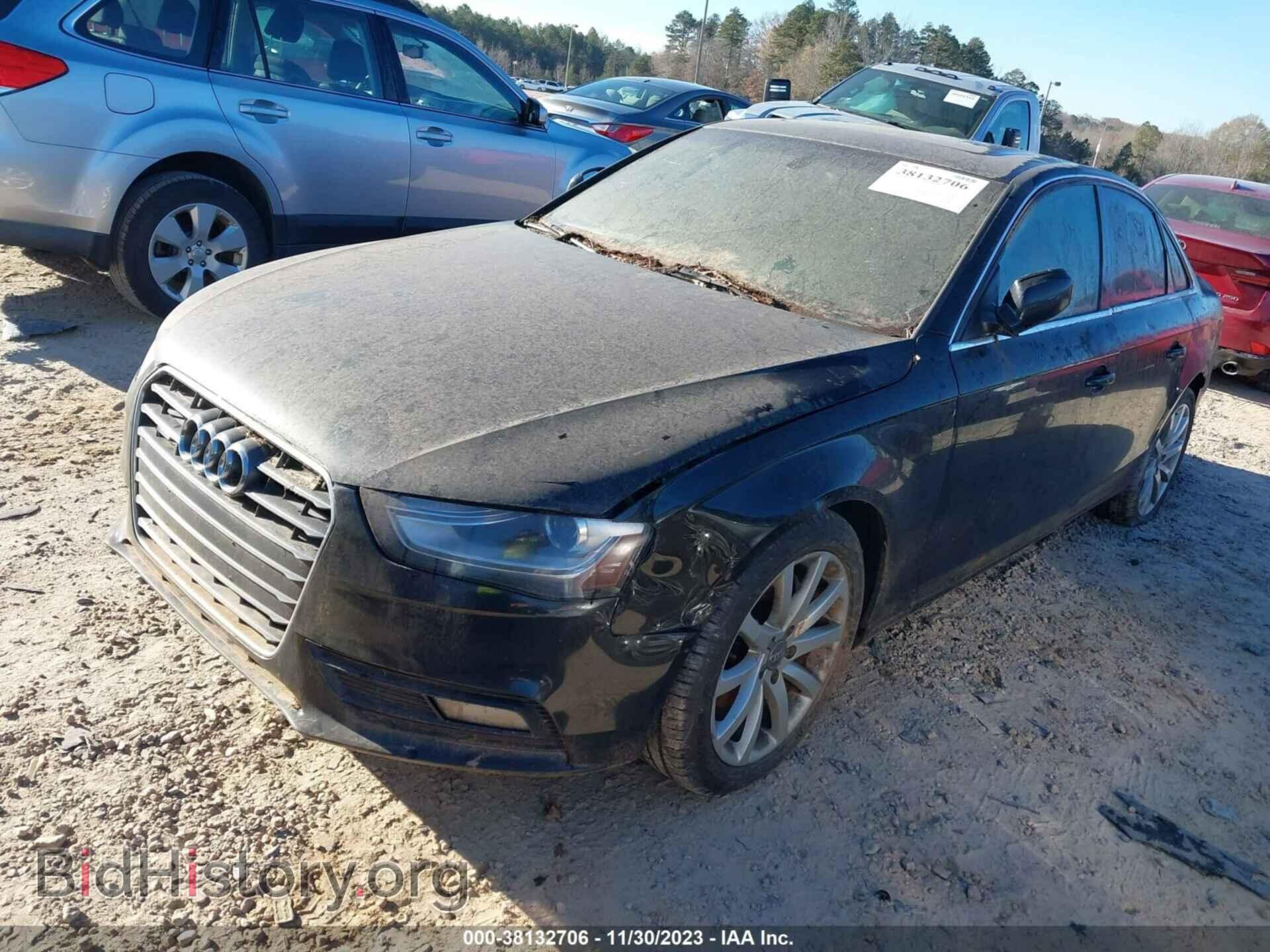 2013 AUDI A4 - VIN: WAUFFAFL3DN018918 - Фото 2