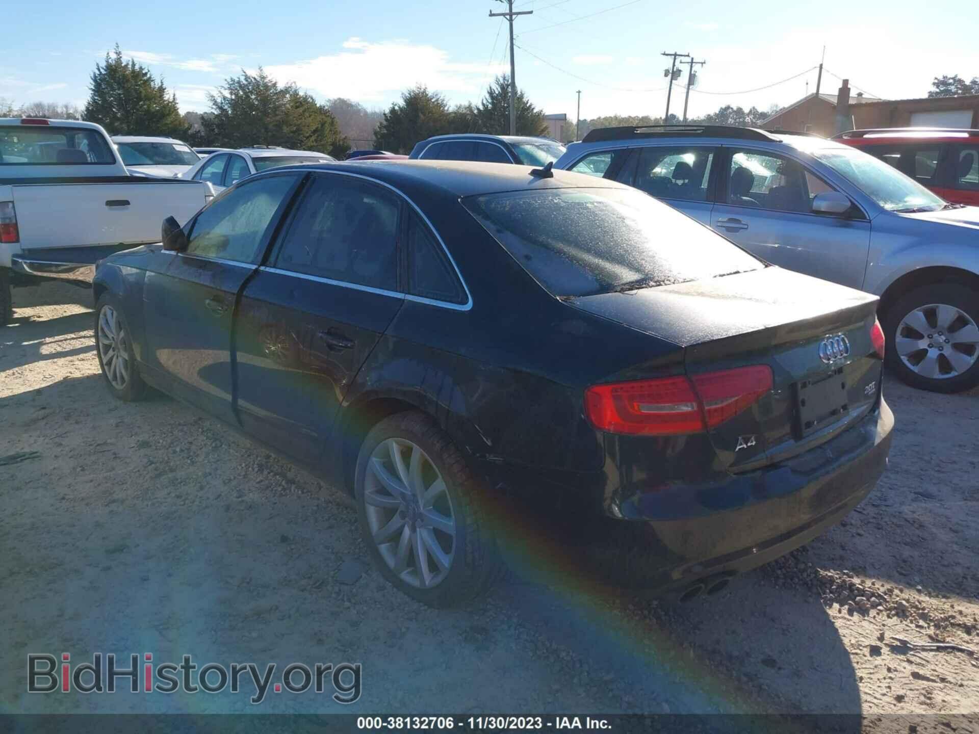 2013 AUDI A4 - VIN: WAUFFAFL3DN018918 - Фото 3