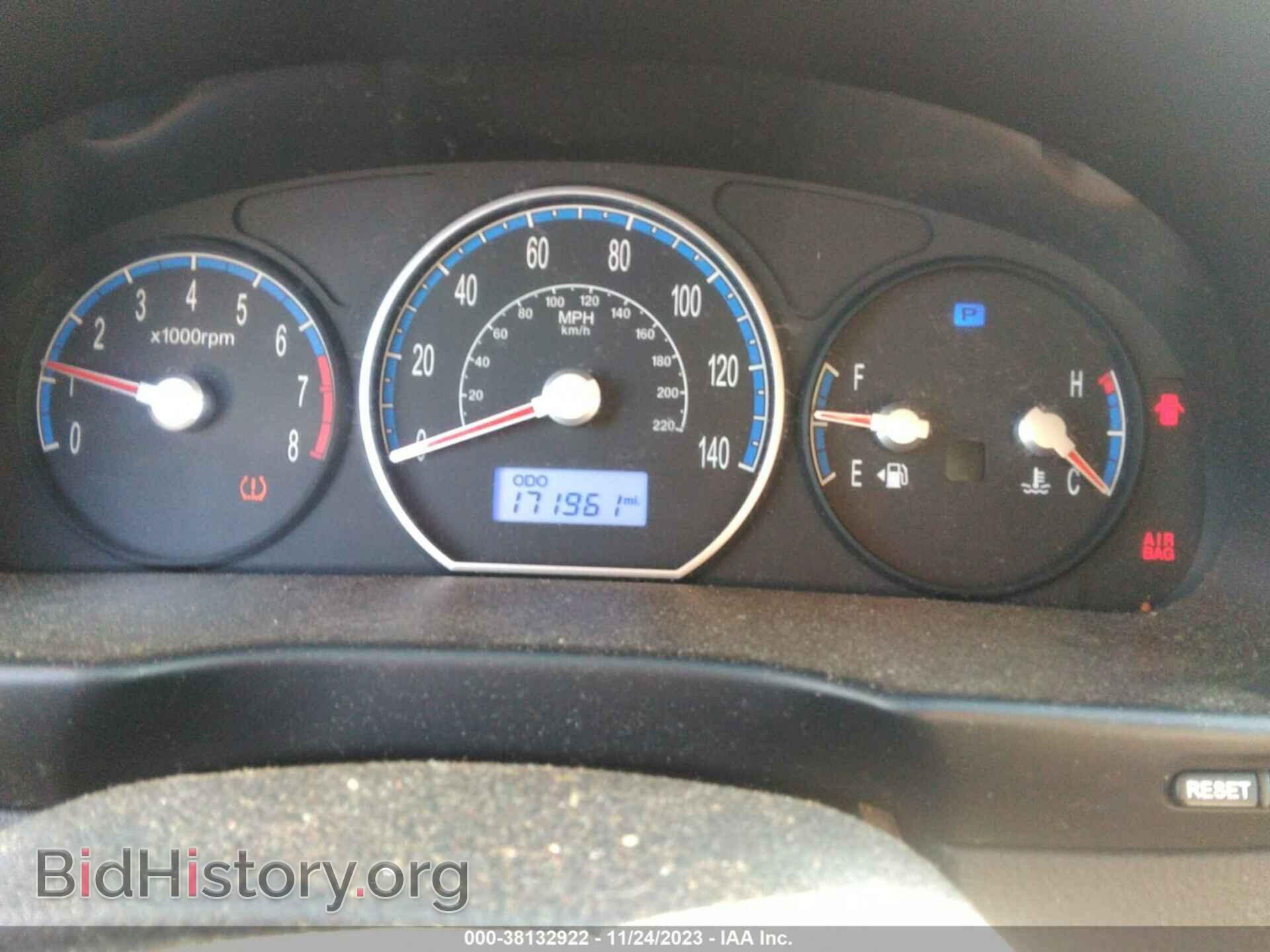 2009 HYUNDAI SANTA FE - VIN: 5NMSG13D19H325357 - Фото 7