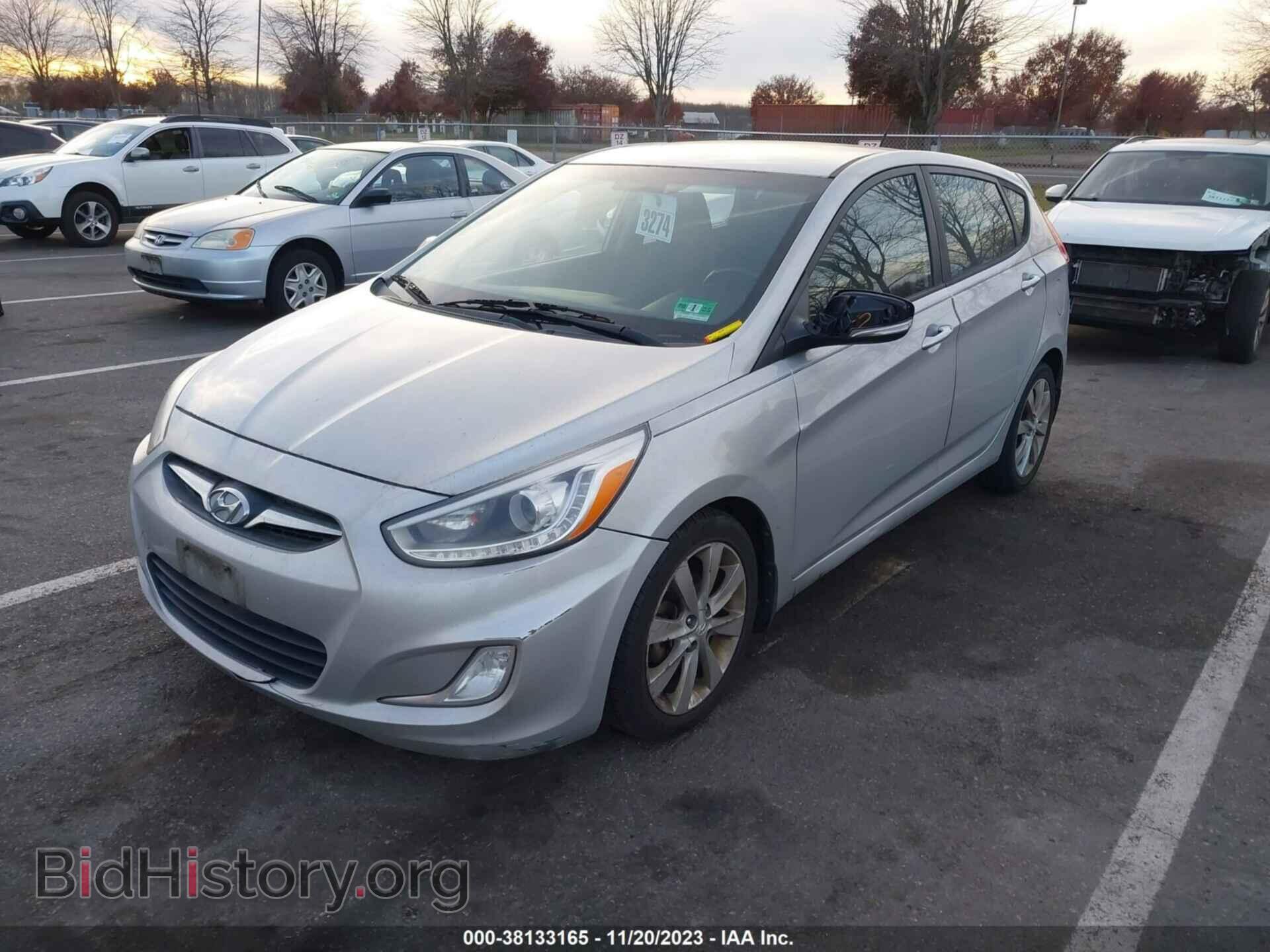 2014 HYUNDAI ACCENT - VIN: KMHCU5AE0EU148072 - Фото 2