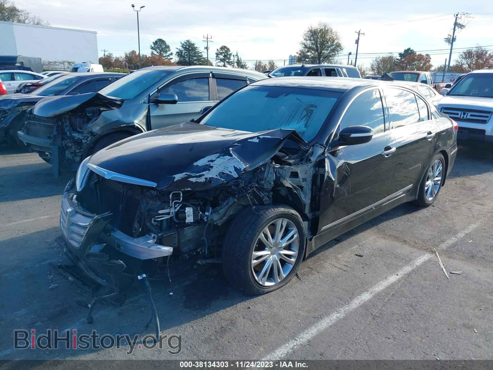 2012 HYUNDAI GENESIS - VIN: KMHGC4DF8CU199514 - Фото 2