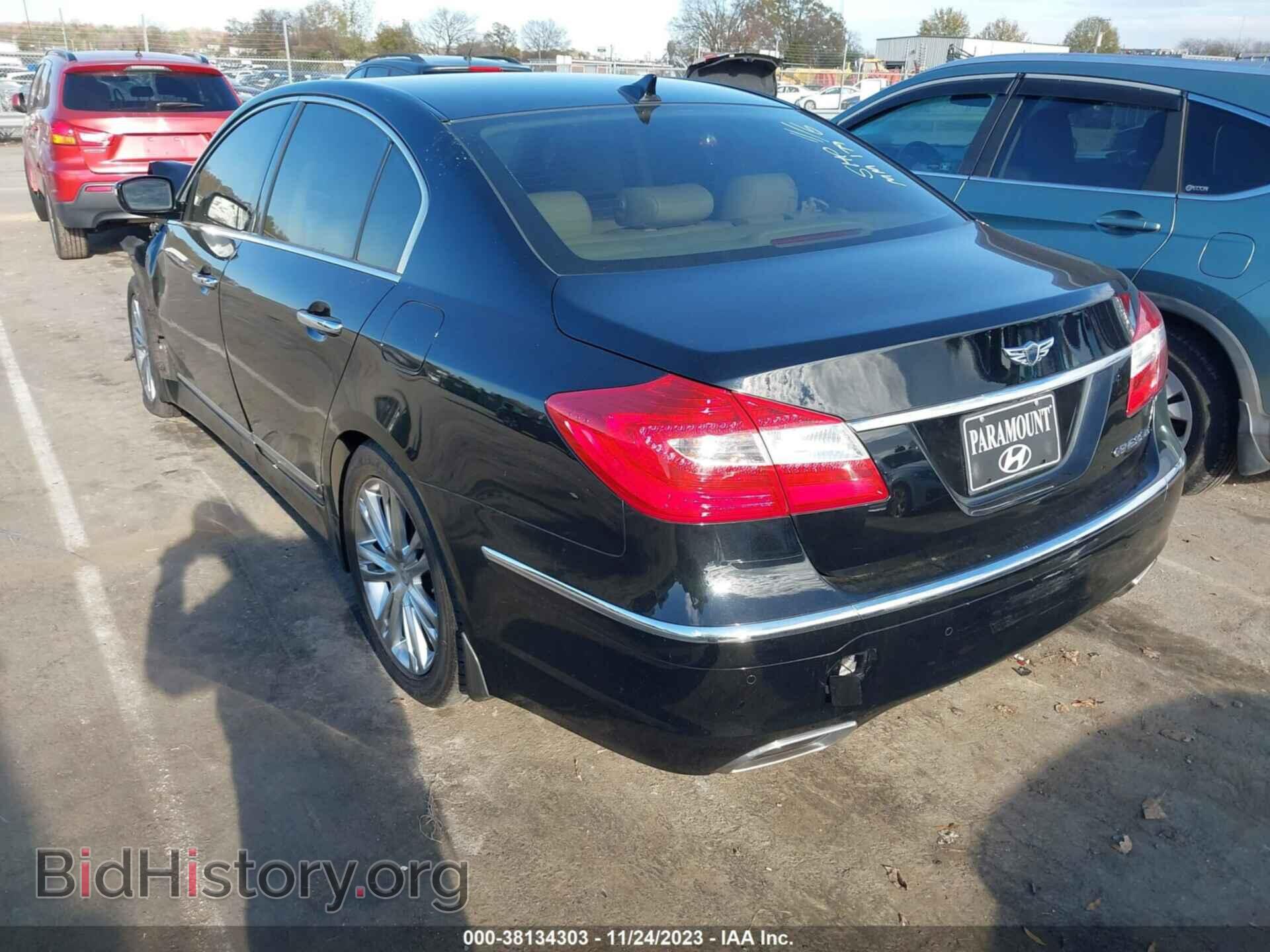 2012 HYUNDAI GENESIS - VIN: KMHGC4DF8CU199514 - Фото 3