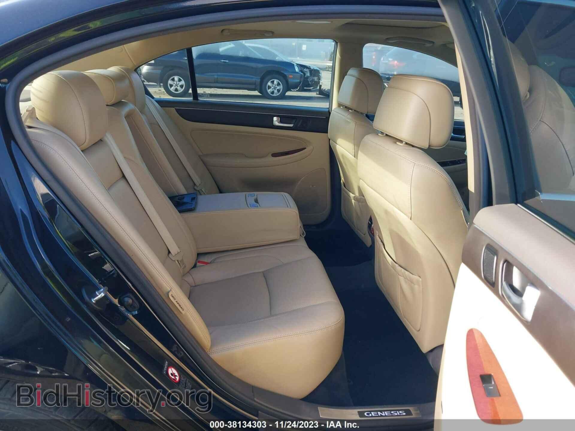 2012 HYUNDAI GENESIS - VIN: KMHGC4DF8CU199514 - Фото 8