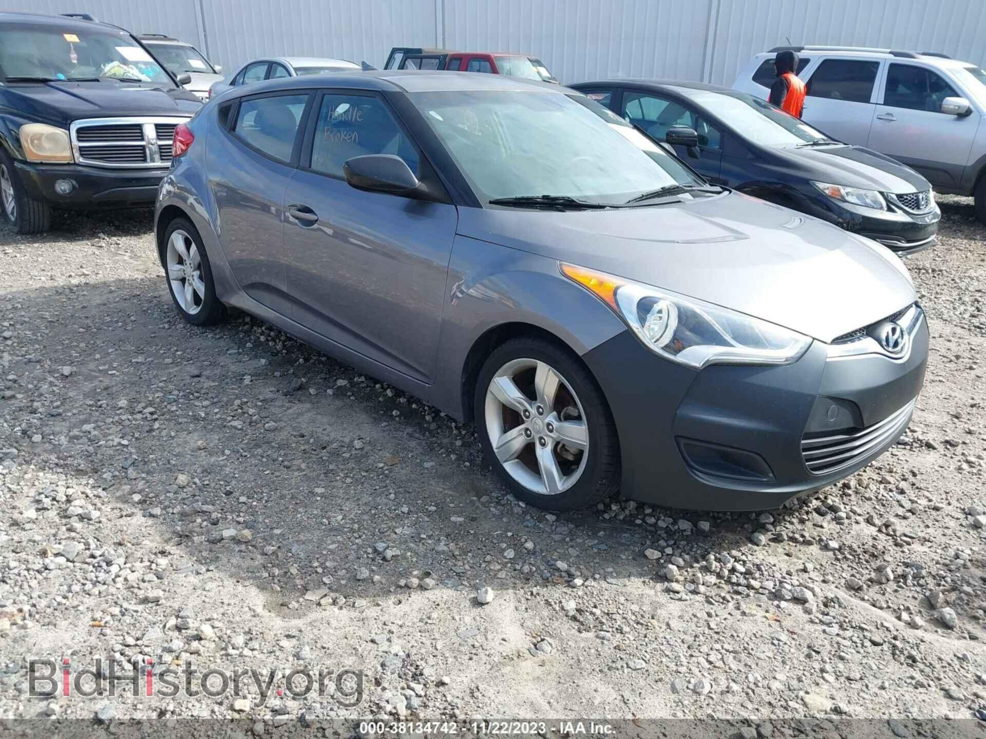 Photo KMHTC6AD5FU234818 - HYUNDAI VELOSTER 2015