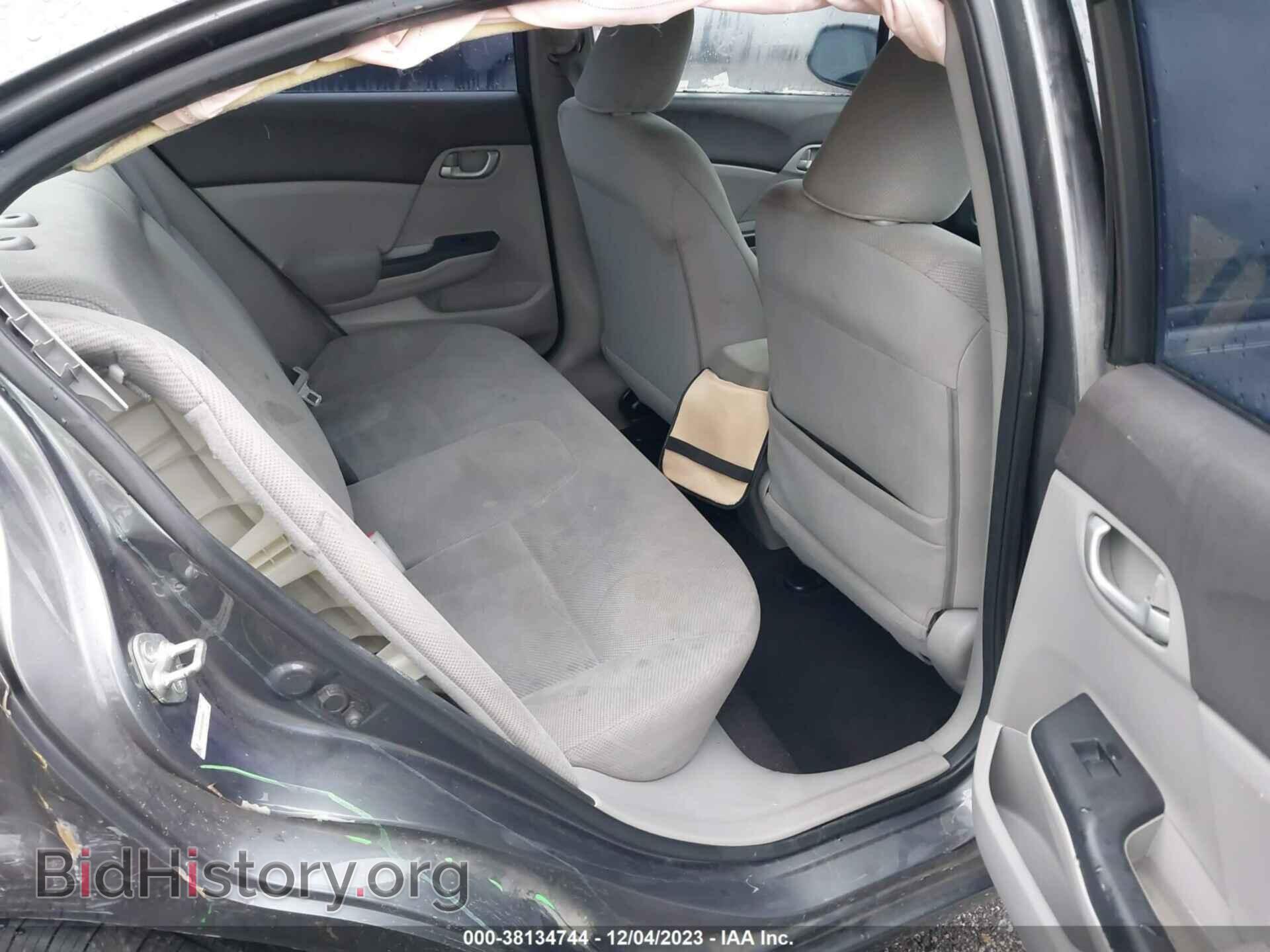 2012 HONDA CIVIC - VIN: 19XFB2F53CE034951 - Фото 8