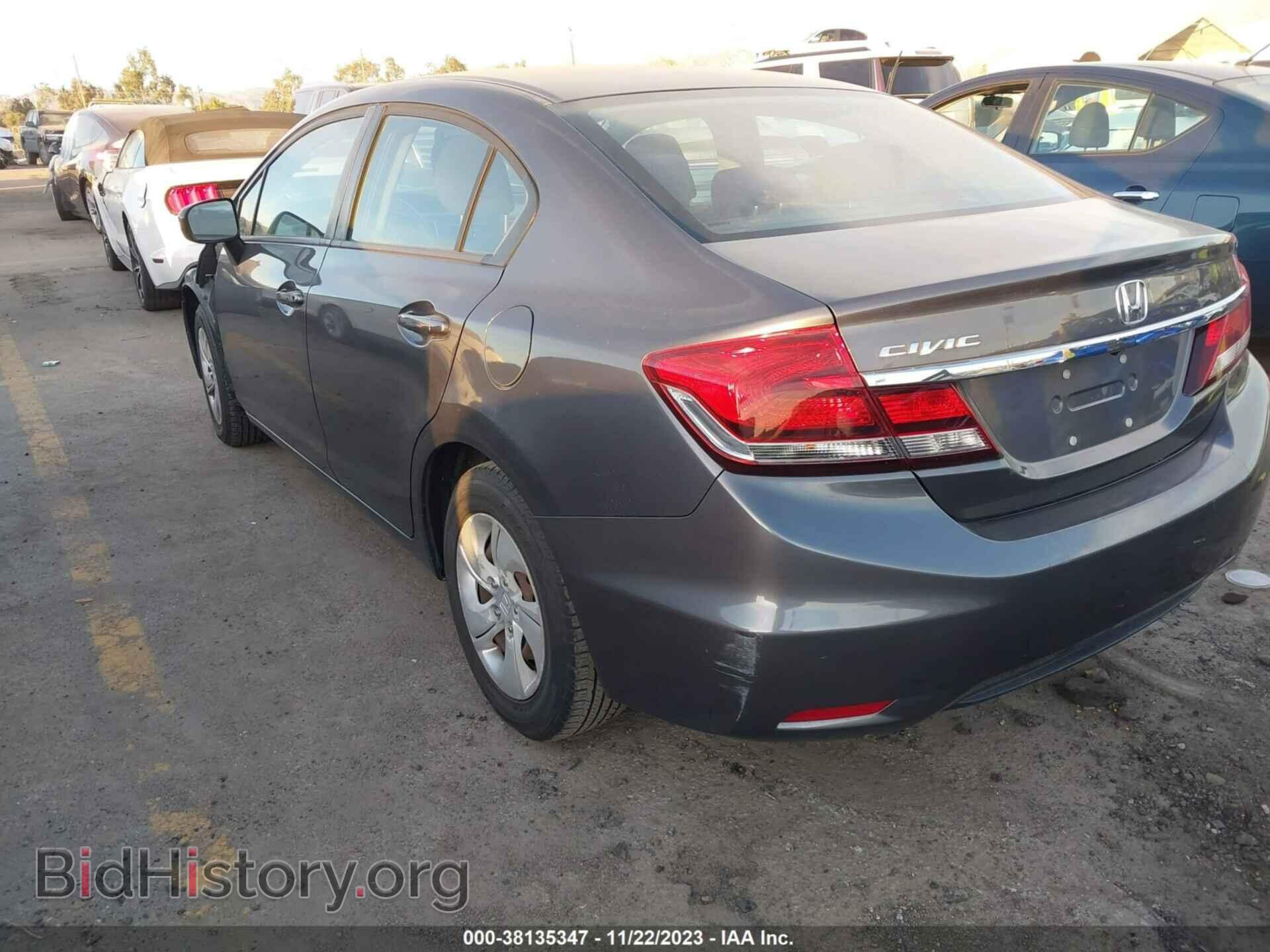 2014 HONDA CIVIC - VIN: 19XFB2F52EE228017 - Фото 3
