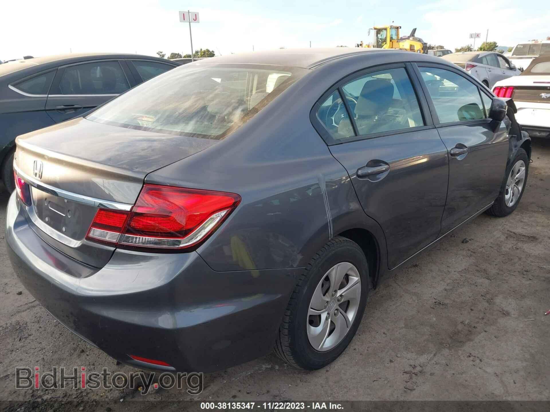 2014 HONDA CIVIC - VIN: 19XFB2F52EE228017 - Фото 4