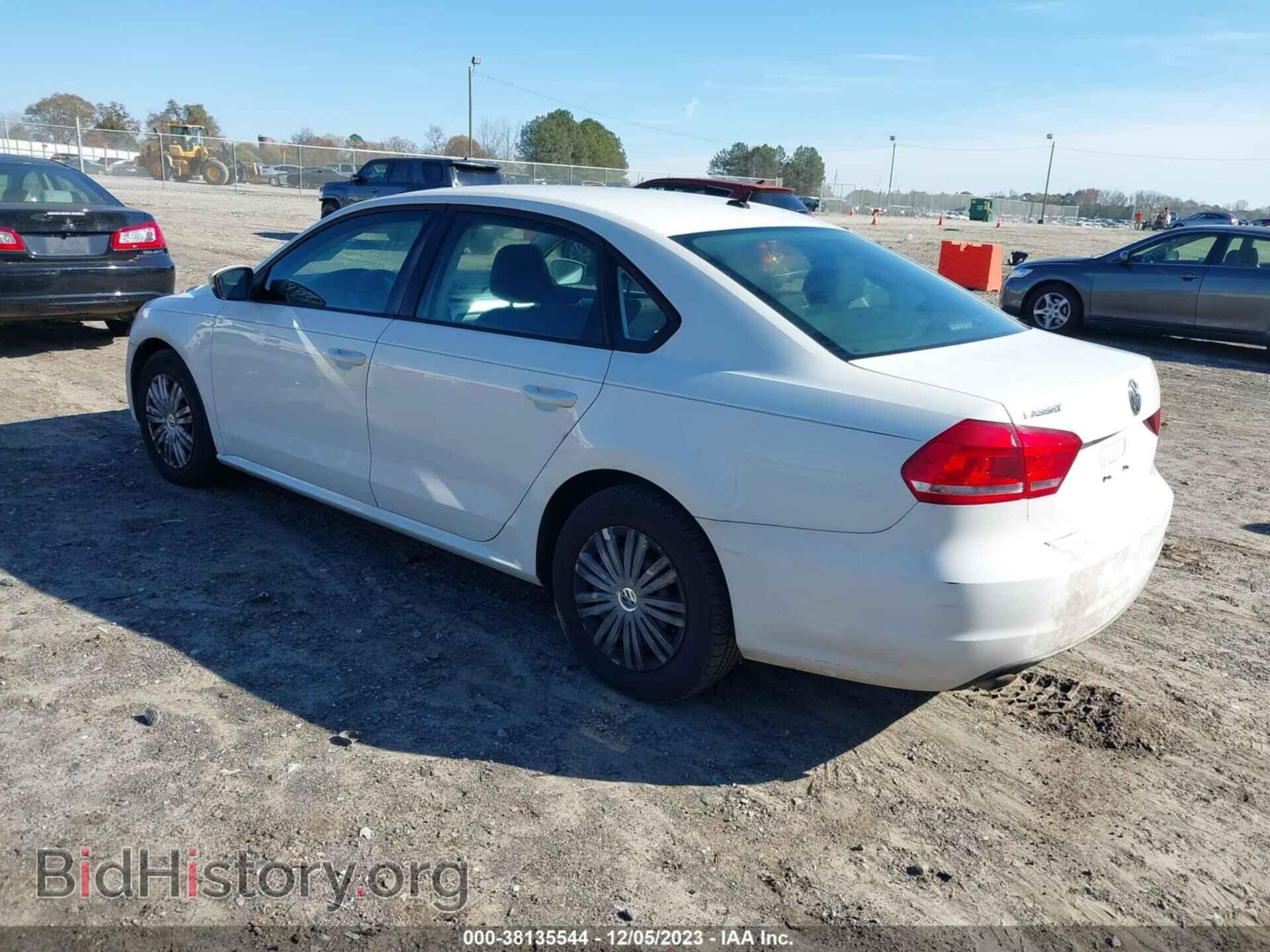 2014 VOLKSWAGEN PASSAT - VIN: 1VWAP7A35EC006767 - Фото 3