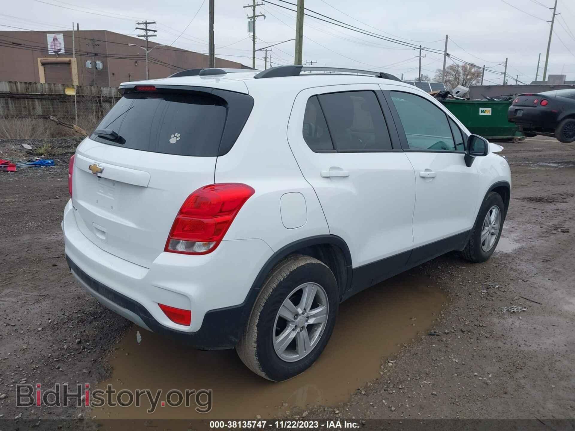 2021 CHEVROLET TRAX - VIN: KL7CJLSB5MB320450 - Фото 4