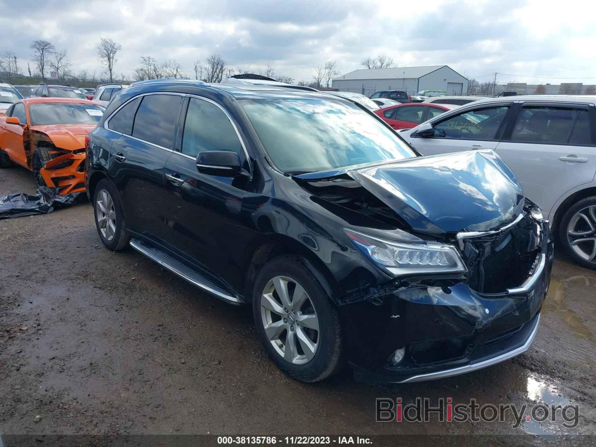 Фотография 5FRYD4H96GB045729 - ACURA MDX 2016