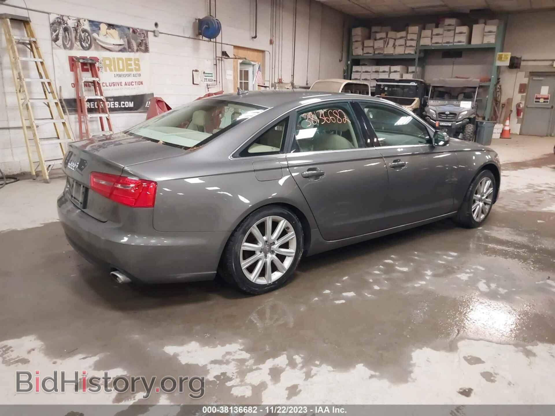 2013 AUDI A6 - VIN: WAUGFAFC5DN021405 - Фото 4