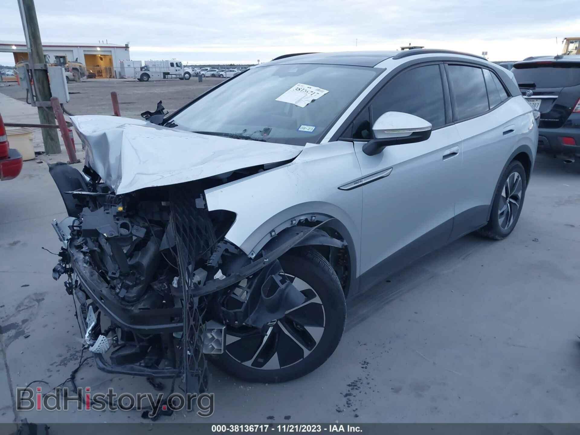 2021 VOLKSWAGEN ID.4 - VIN: WVGTMPE20MP056209 - Фото 2