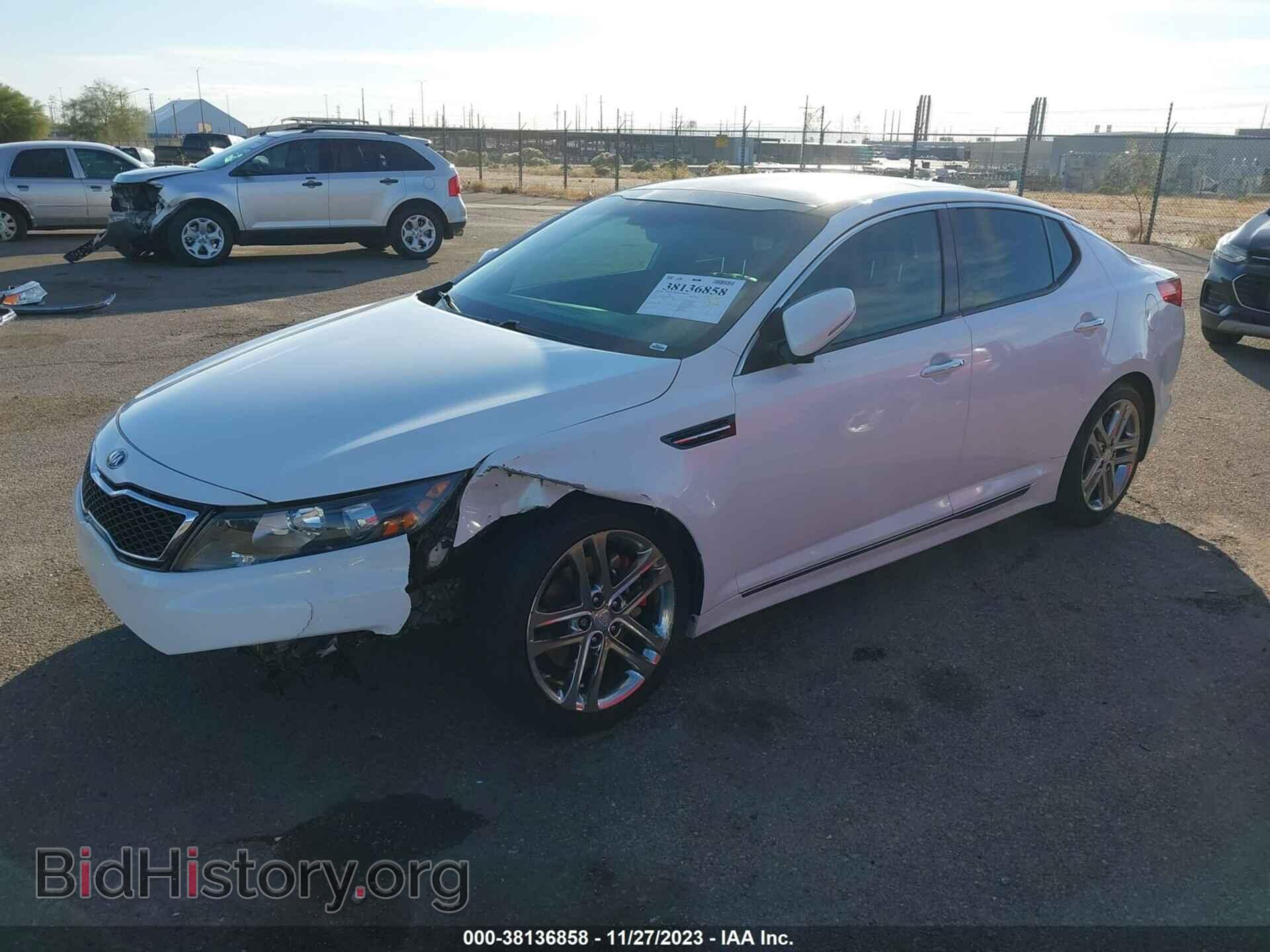 2013 KIA OPTIMA - VIN: 5XXGR4A68DG227469 - Фото 2