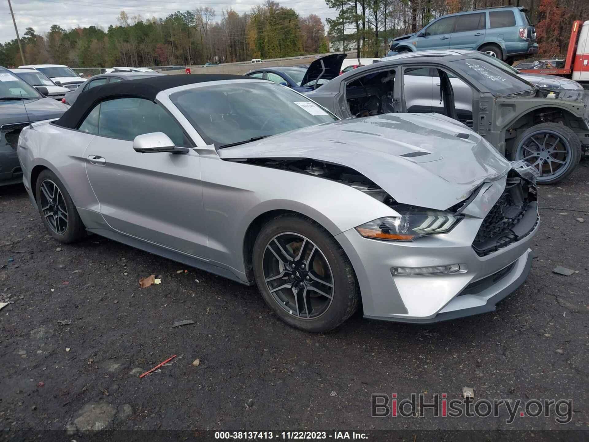 Photo 1FATP8UHXJ5109468 - FORD MUSTANG 2018