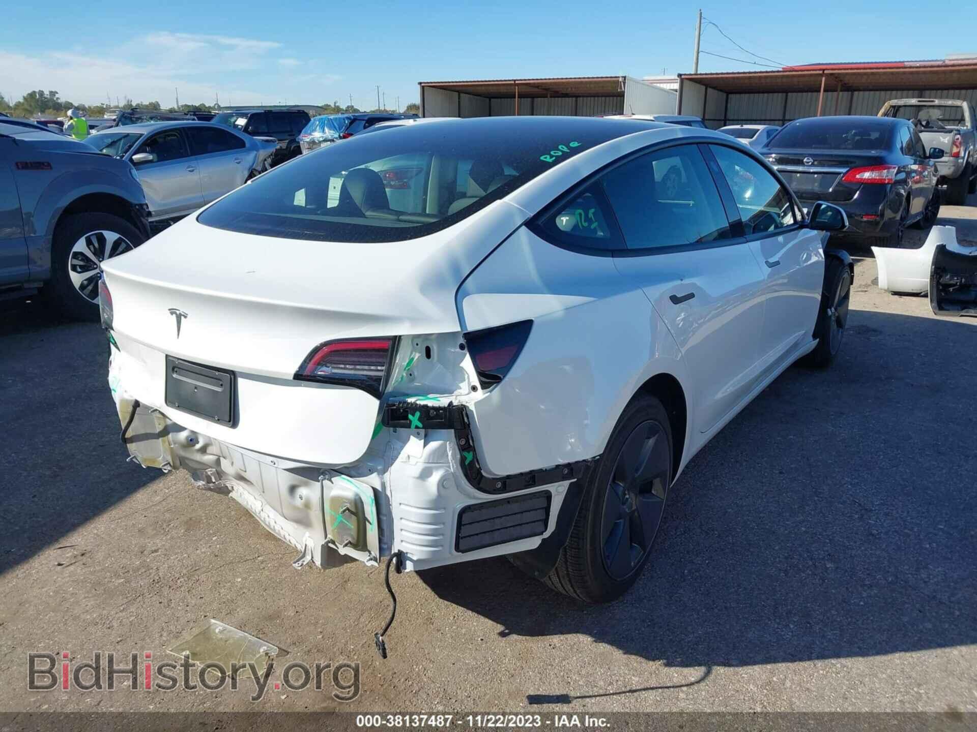 2023 TESLA MODEL 3 - VIN: 5YJ3E1EA4PF405375 - Фото 4