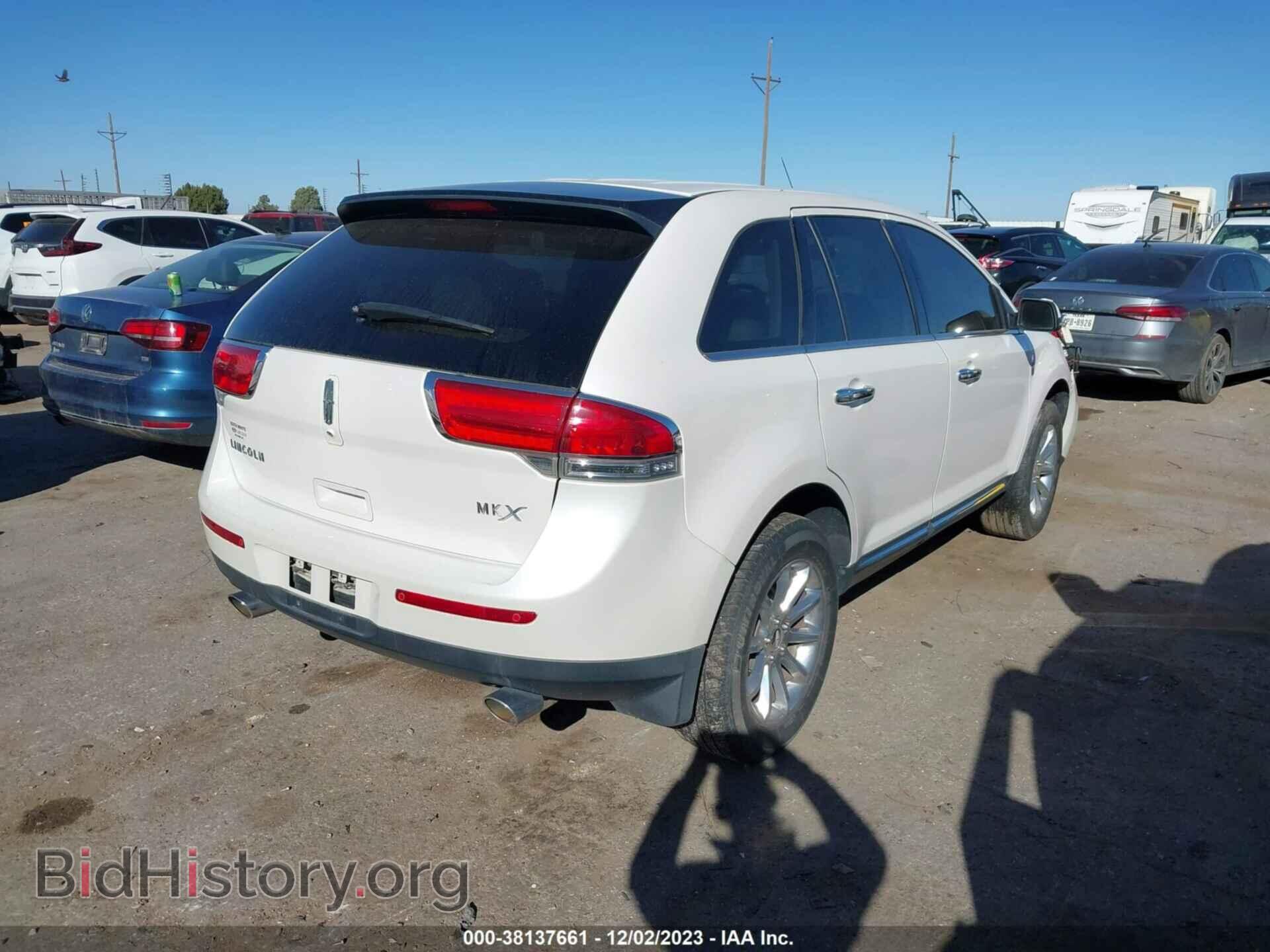 2012 LINCOLN MKX - VIN: 2LMDJ6JK0CBL01307 - Photo 4