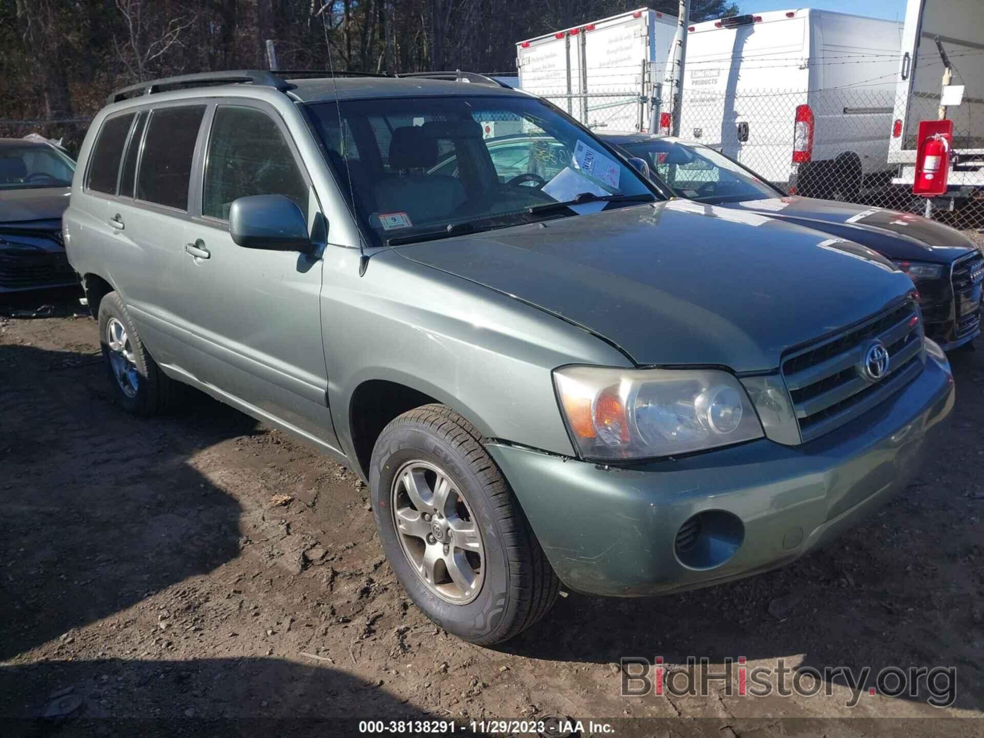 Photo JTEEP21A560158651 - TOYOTA HIGHLANDER 2006