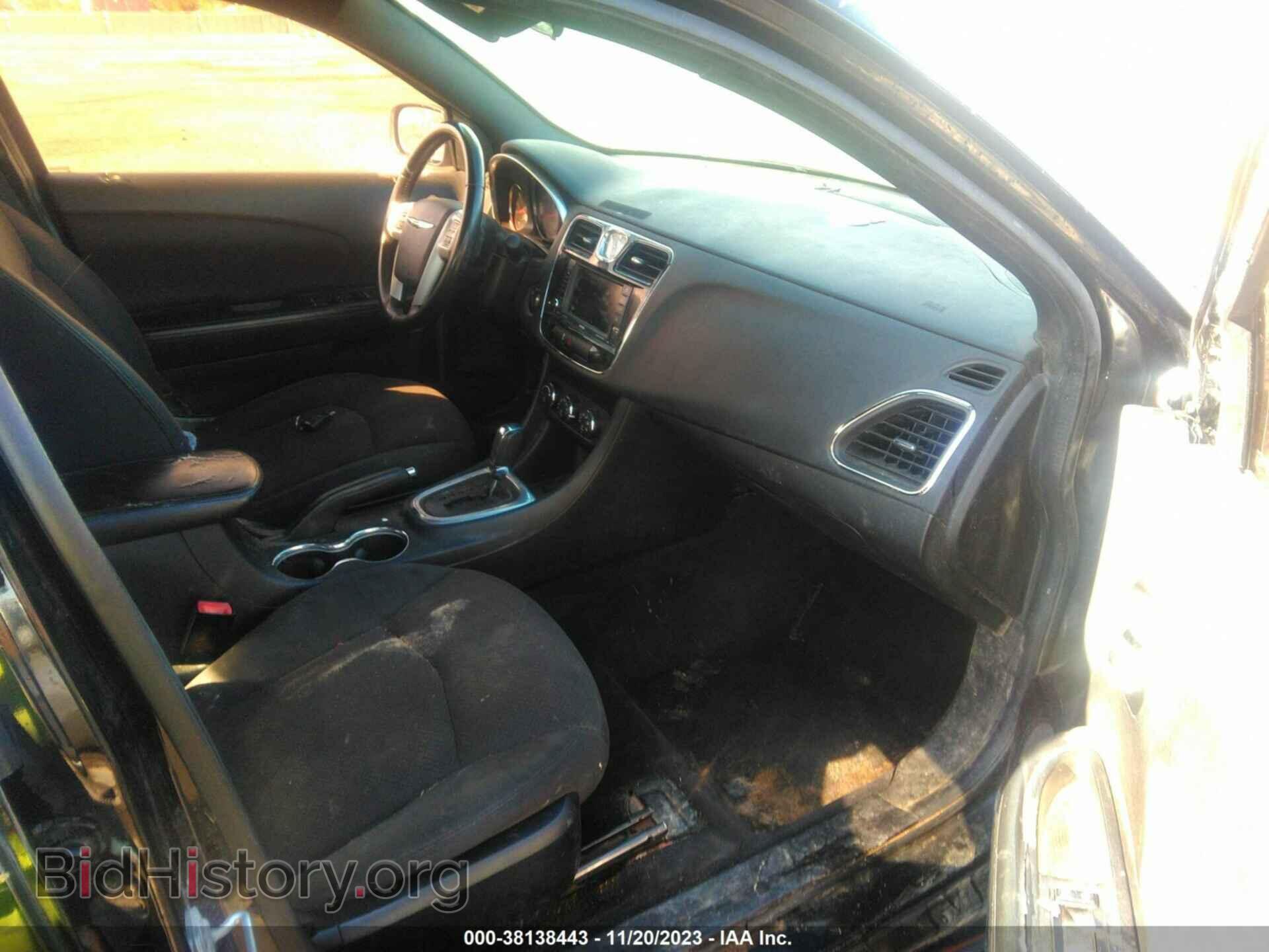 2012 CHRYSLER 200 - VIN: 1C3CCBBG0CN298636 - Фото 5