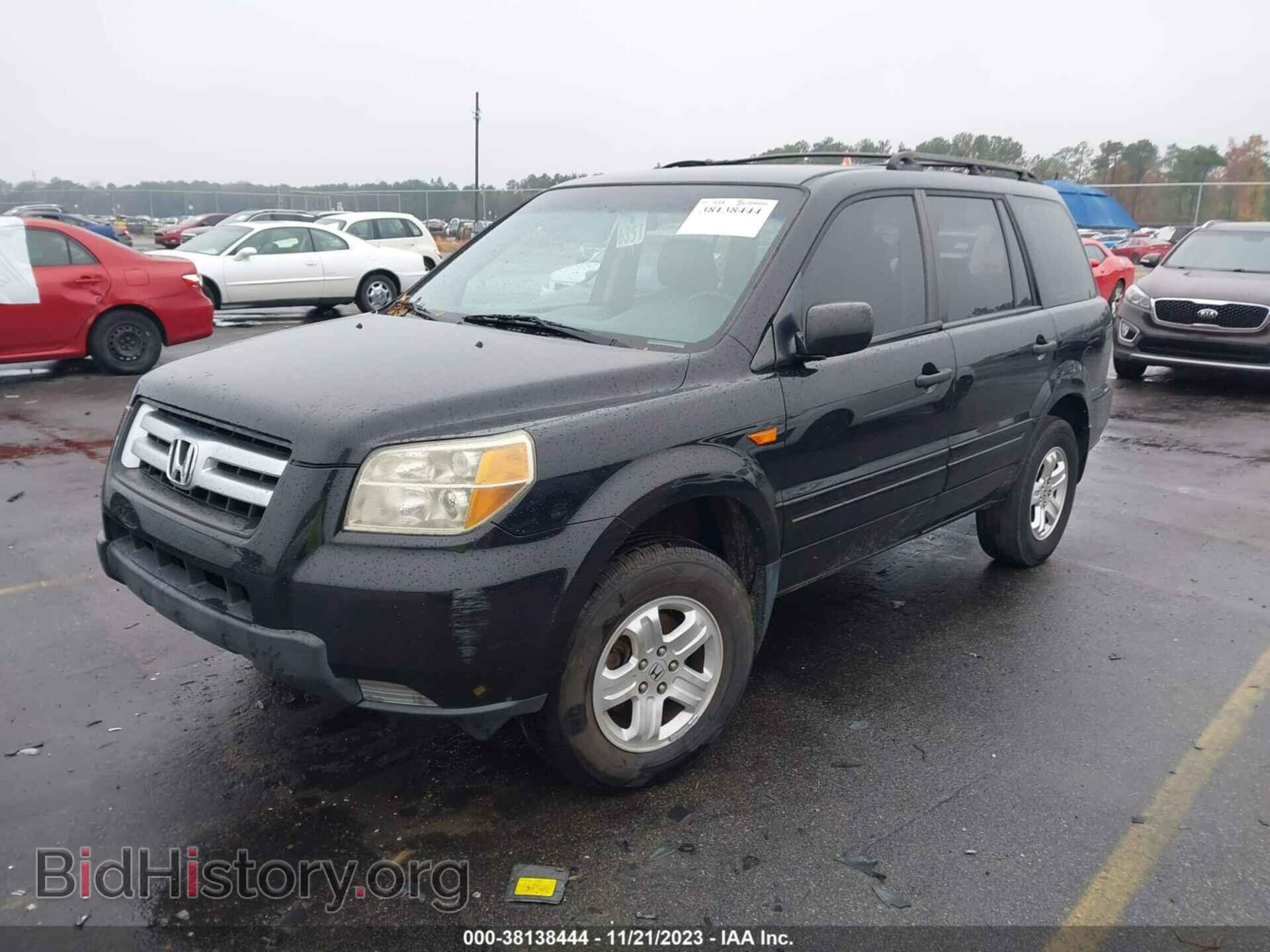 2006 HONDA PILOT - VIN: 5FNYF28126B041847 - Photo 2