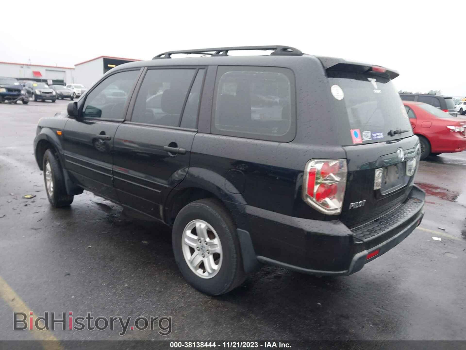 2006 HONDA PILOT - VIN: 5FNYF28126B041847 - Photo 3