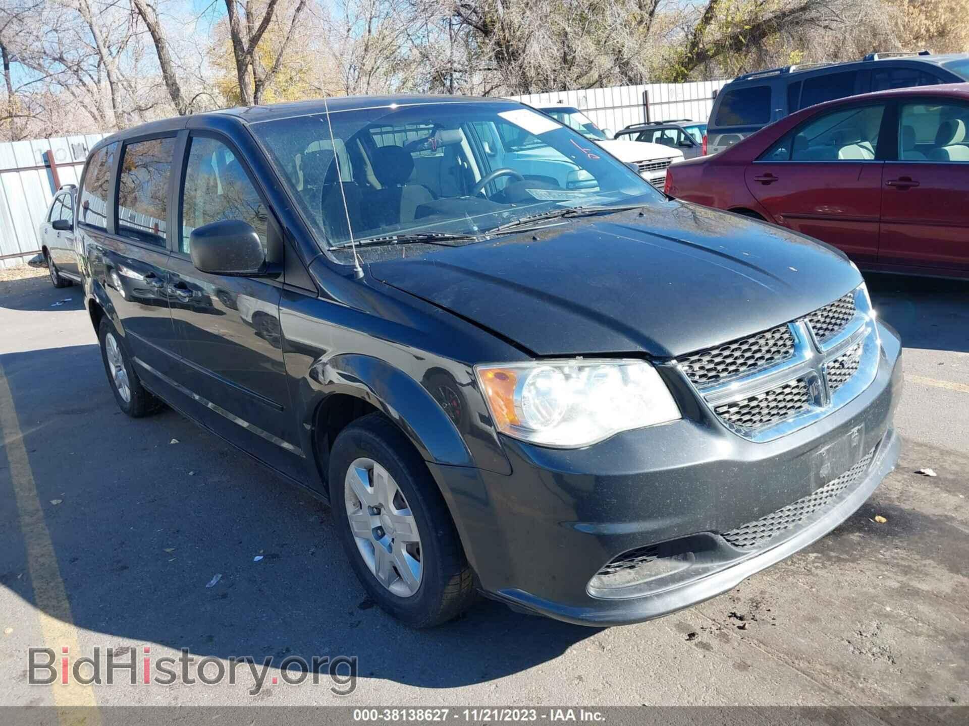 Фотография 2C4RDGBG3CR409148 - DODGE GRAND CARAVAN 2012