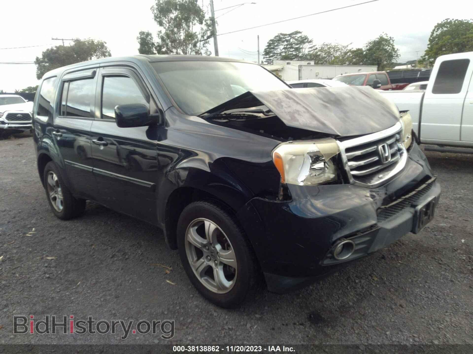Фотография 5FNYF4H43CB009667 - HONDA PILOT 2012