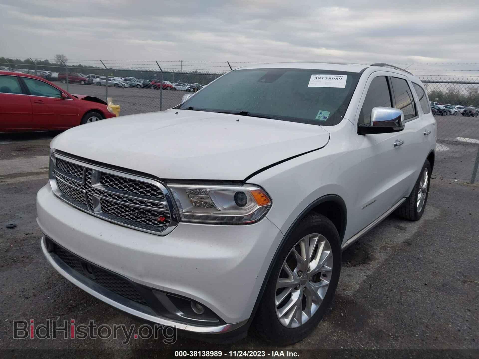 2014 DODGE DURANGO - VIN: 1C4RDHEG8EC360378 - Photo 2