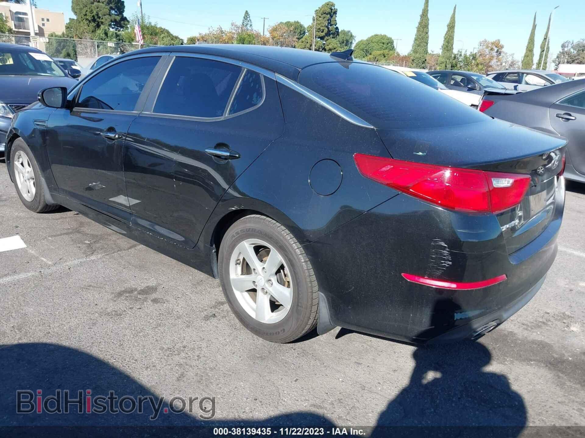 2015 KIA OPTIMA - VIN: KNAGM4A78F5664917 - Фото 3