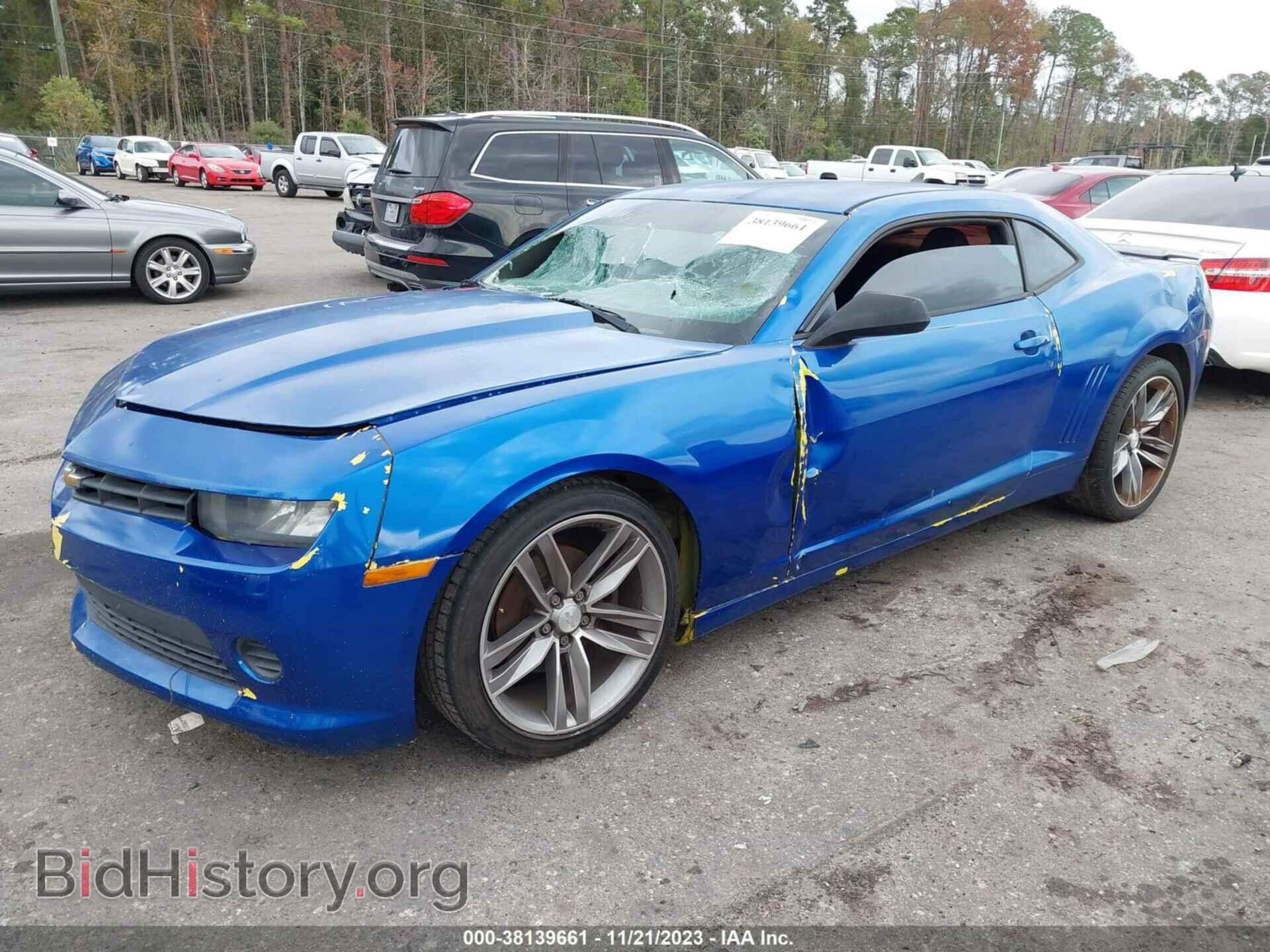 2014 CHEVROLET CAMARO - VIN: 2G1FA1E39E9269443 - Фото 2