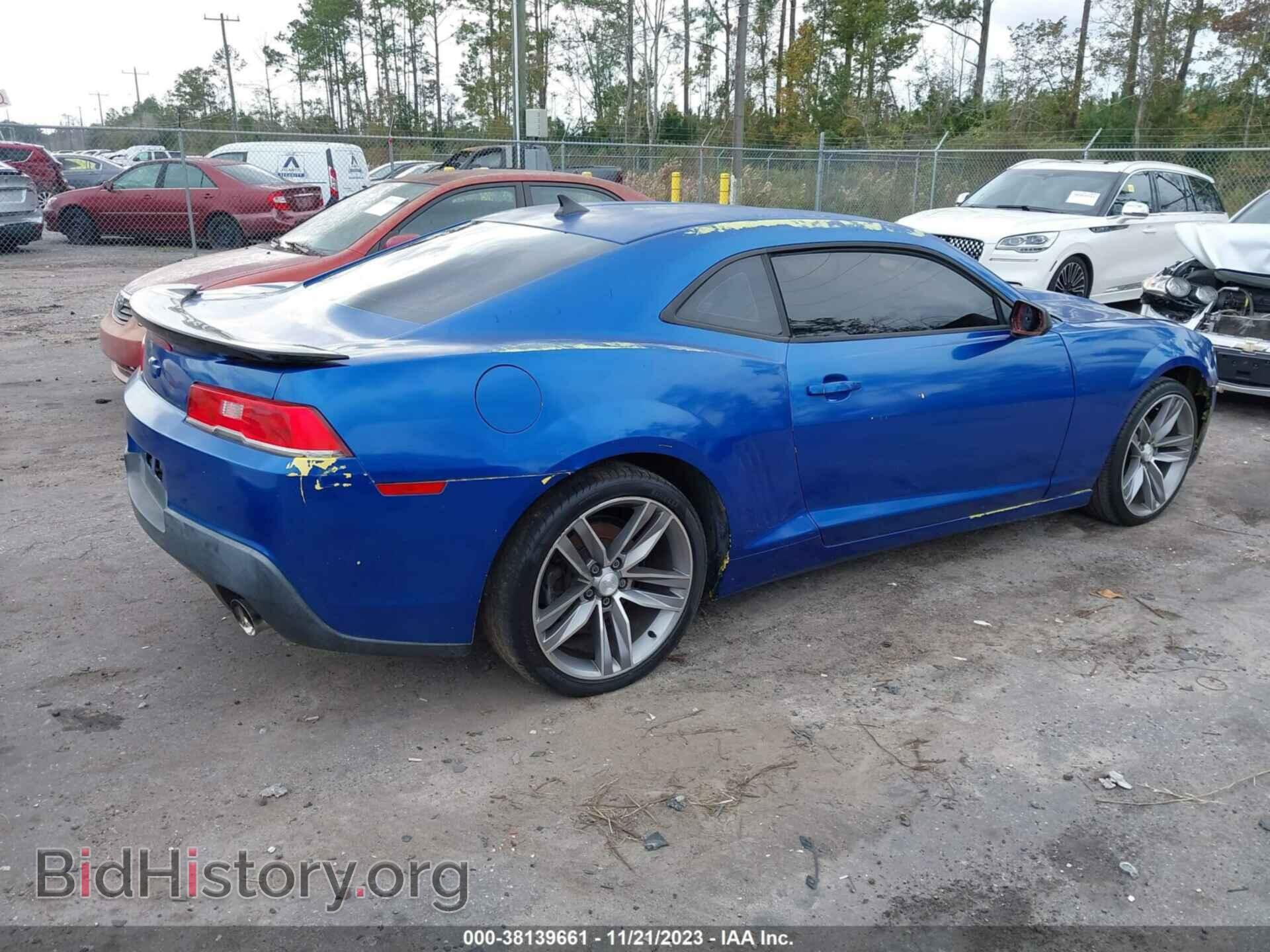 2014 CHEVROLET CAMARO - VIN: 2G1FA1E39E9269443 - Фото 4