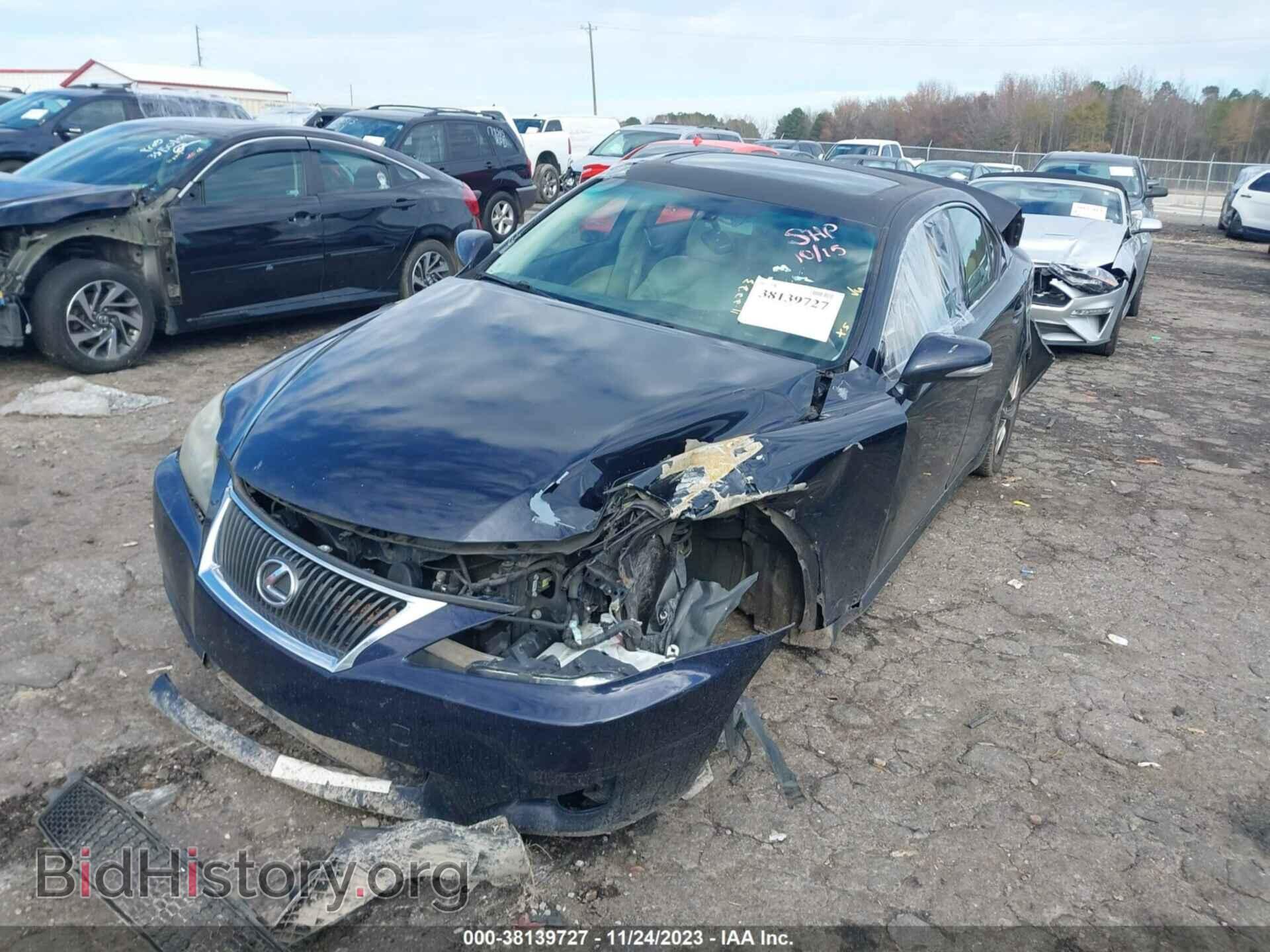 2010 LEXUS IS 250 - VIN: JTHBF5C20A2094936 - Фото 2