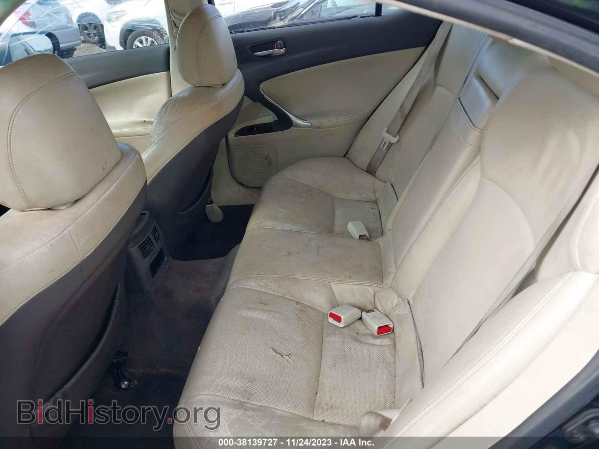 2010 LEXUS IS 250 - VIN: JTHBF5C20A2094936 - Фото 8