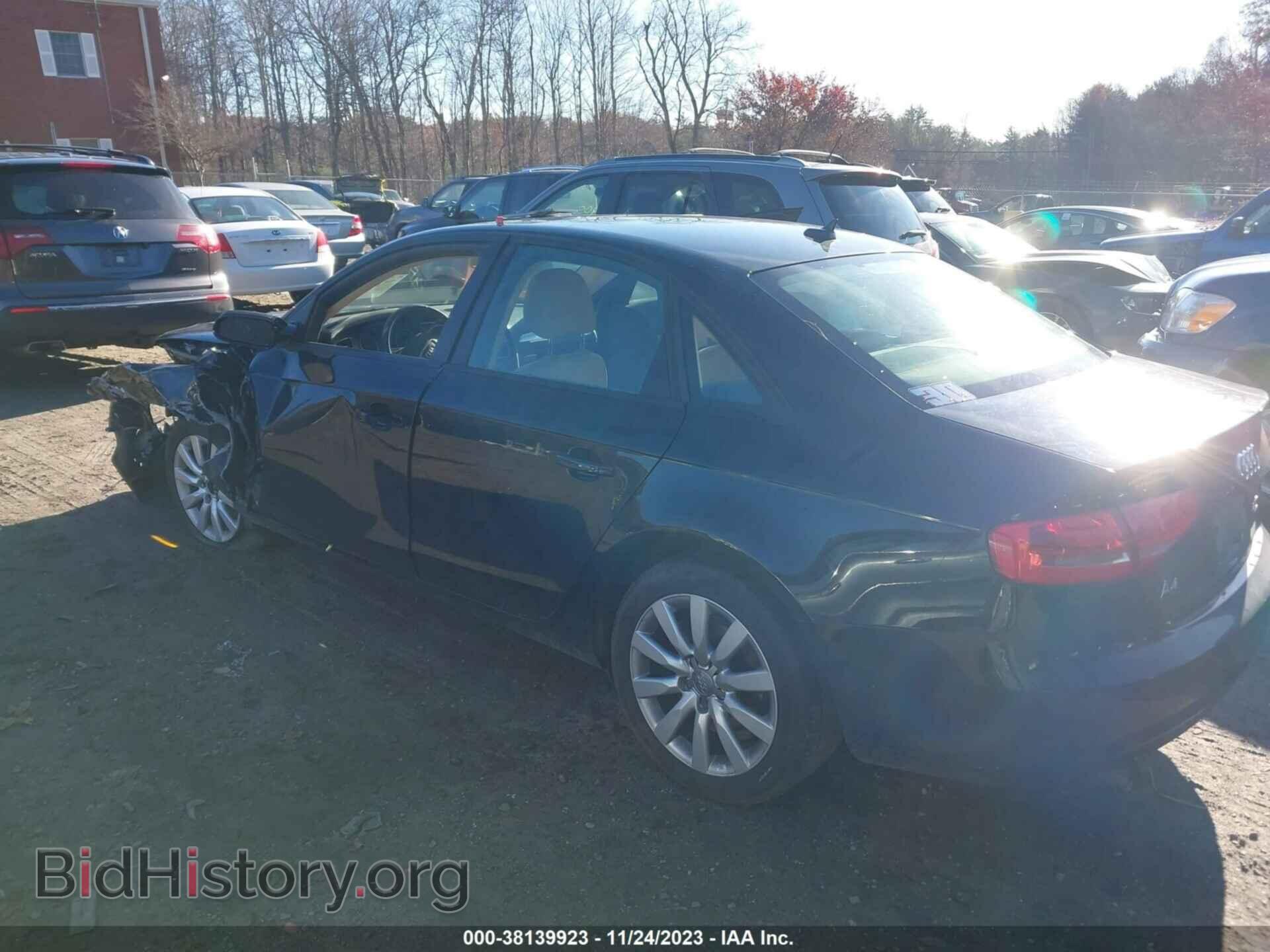 2013 AUDI A4 - VIN: WAUBFAFL8DN012109 - Фото 3