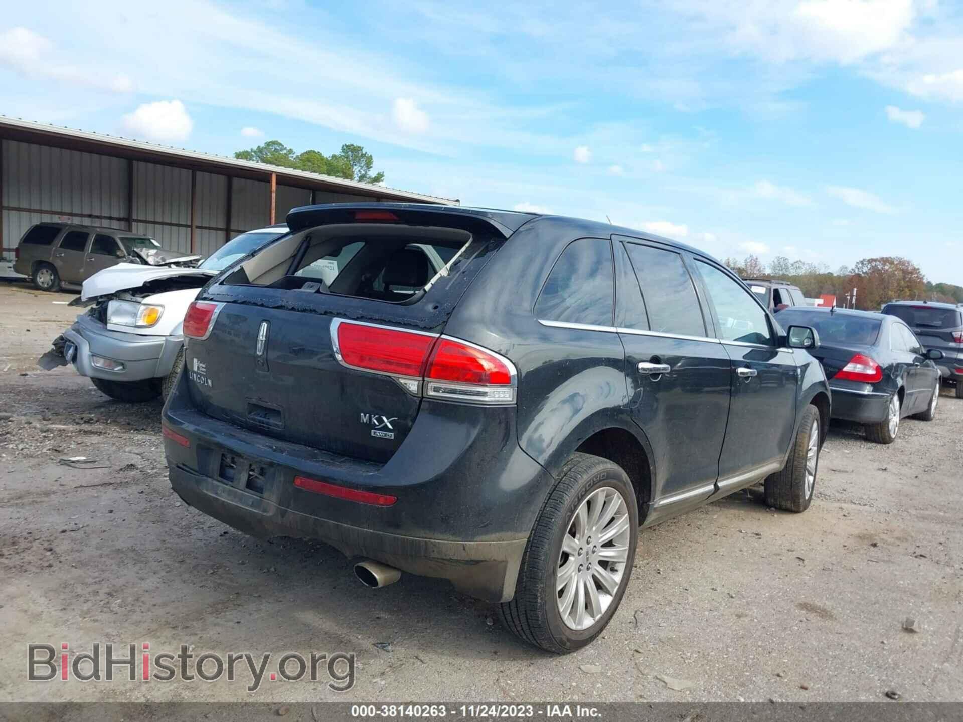 2012 LINCOLN MKX - VIN: 2LMDJ8JK7CBL13000 - Фото 4