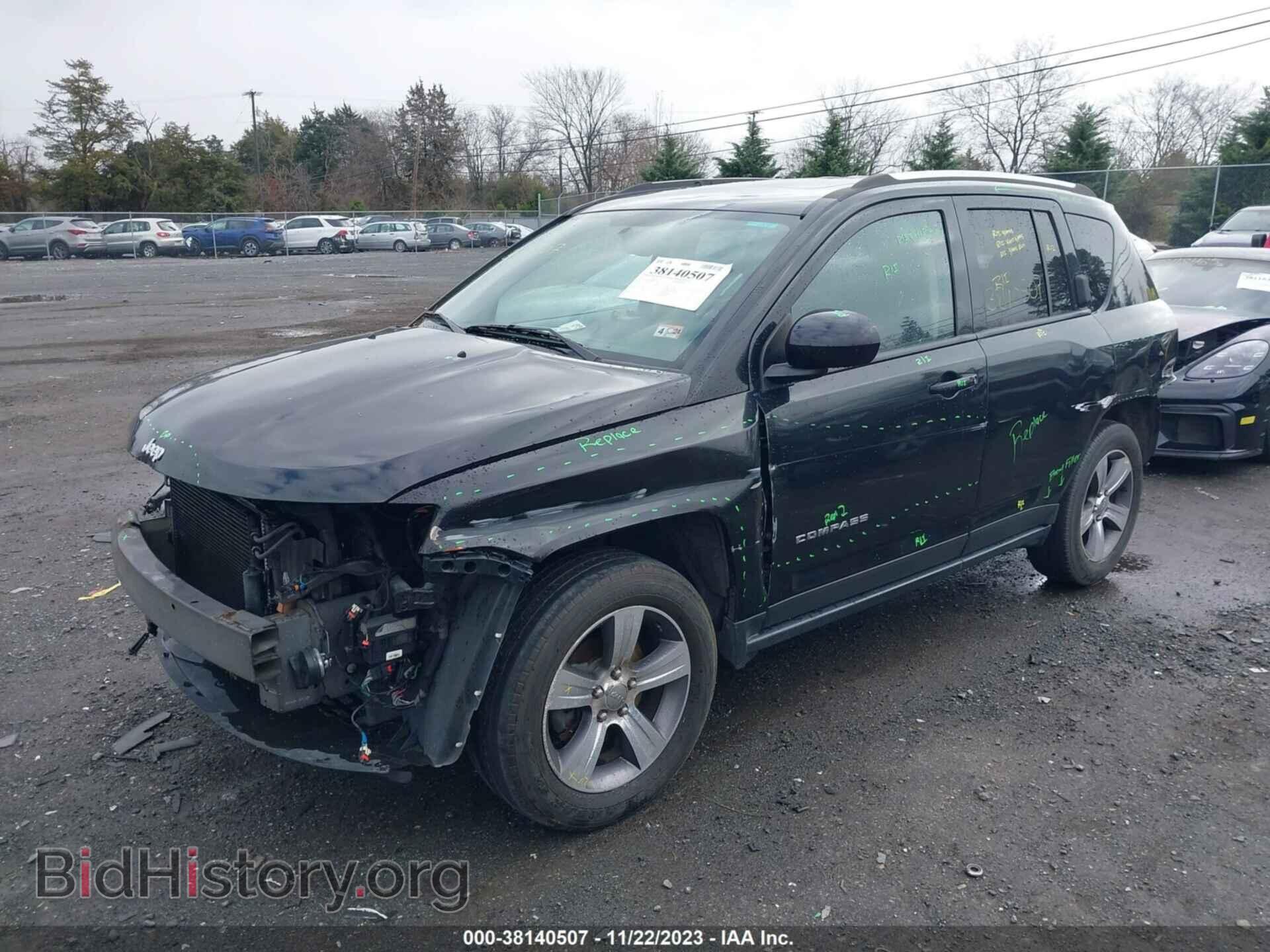 2017 JEEP COMPASS - VIN: 1C4NJDEB9HD170110 - Фото 2