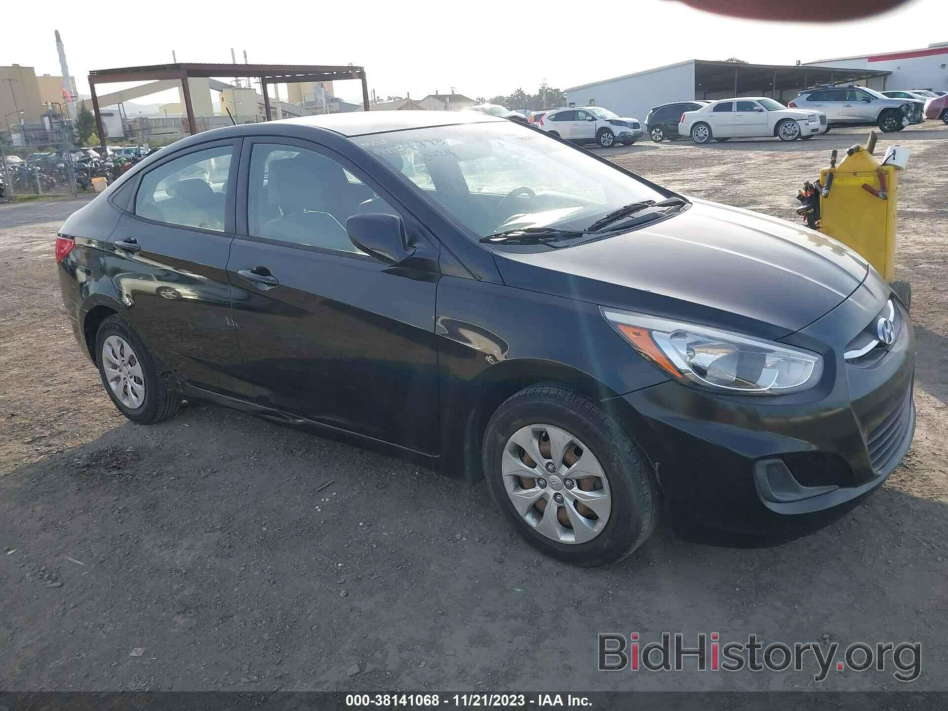 Photo KMHCT4AE0GU014906 - HYUNDAI ACCENT 2016